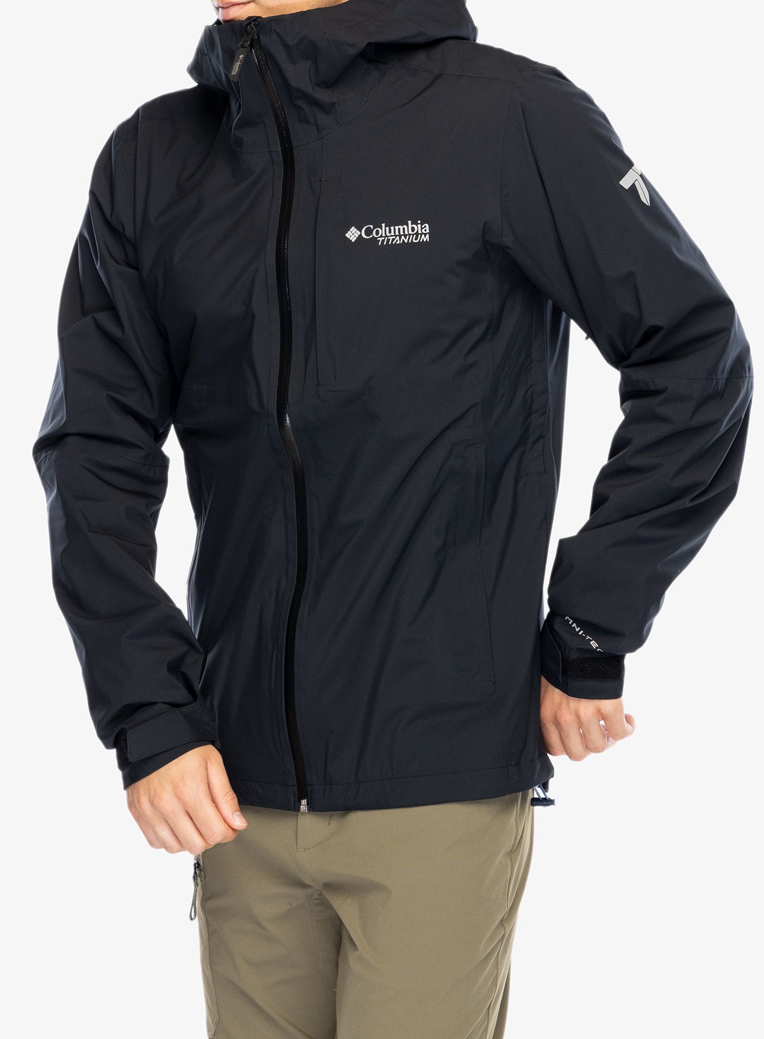 Kišna jakna Columbia Ampli-Dry II Shell - black