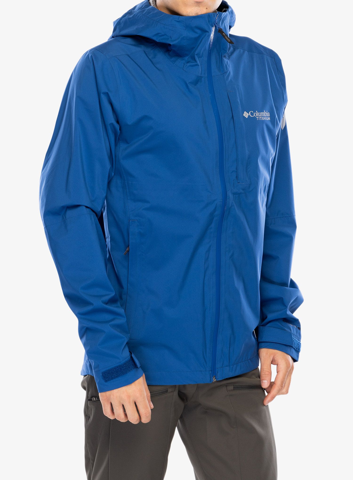 Kišna jakna Columbia Ampli-Dry II Shell - mountain blue