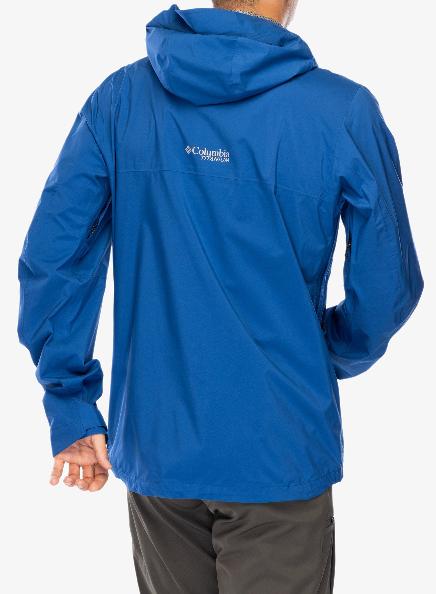 Kišna jakna Columbia Ampli-Dry II Shell - mountain blue