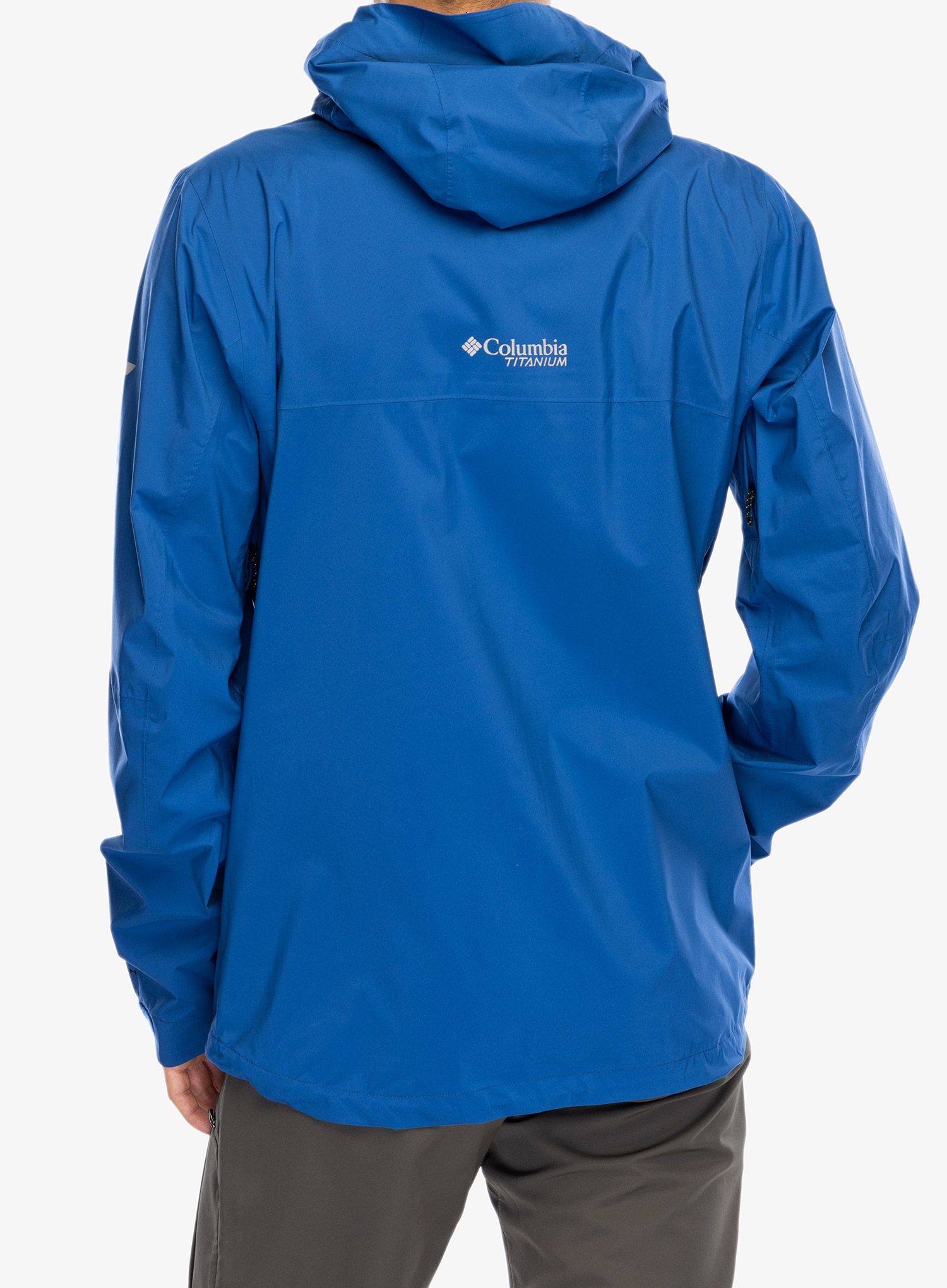 Kišna jakna Columbia Ampli-Dry II Shell - mountain blue