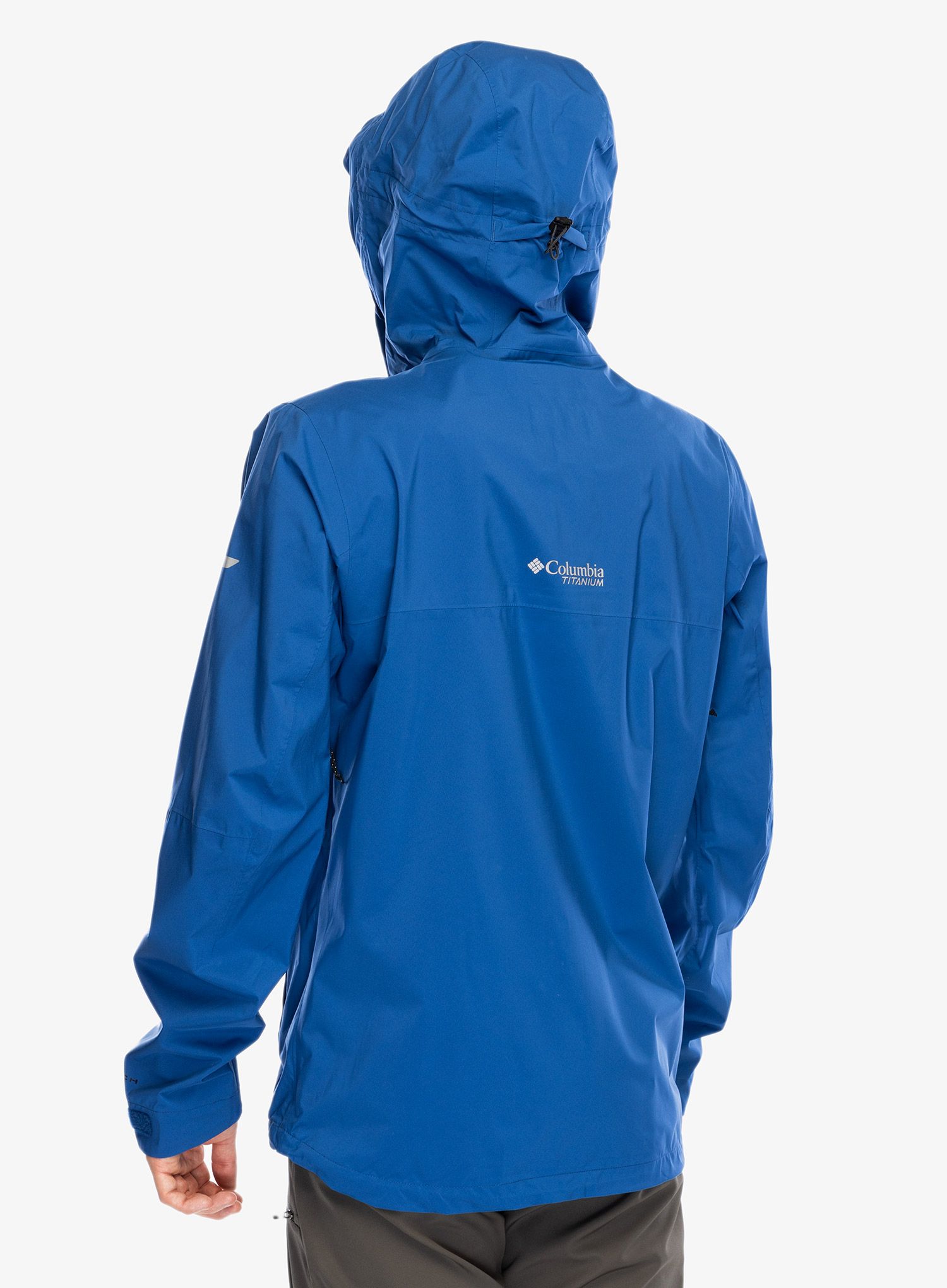 Kišna jakna Columbia Ampli-Dry II Shell - mountain blue