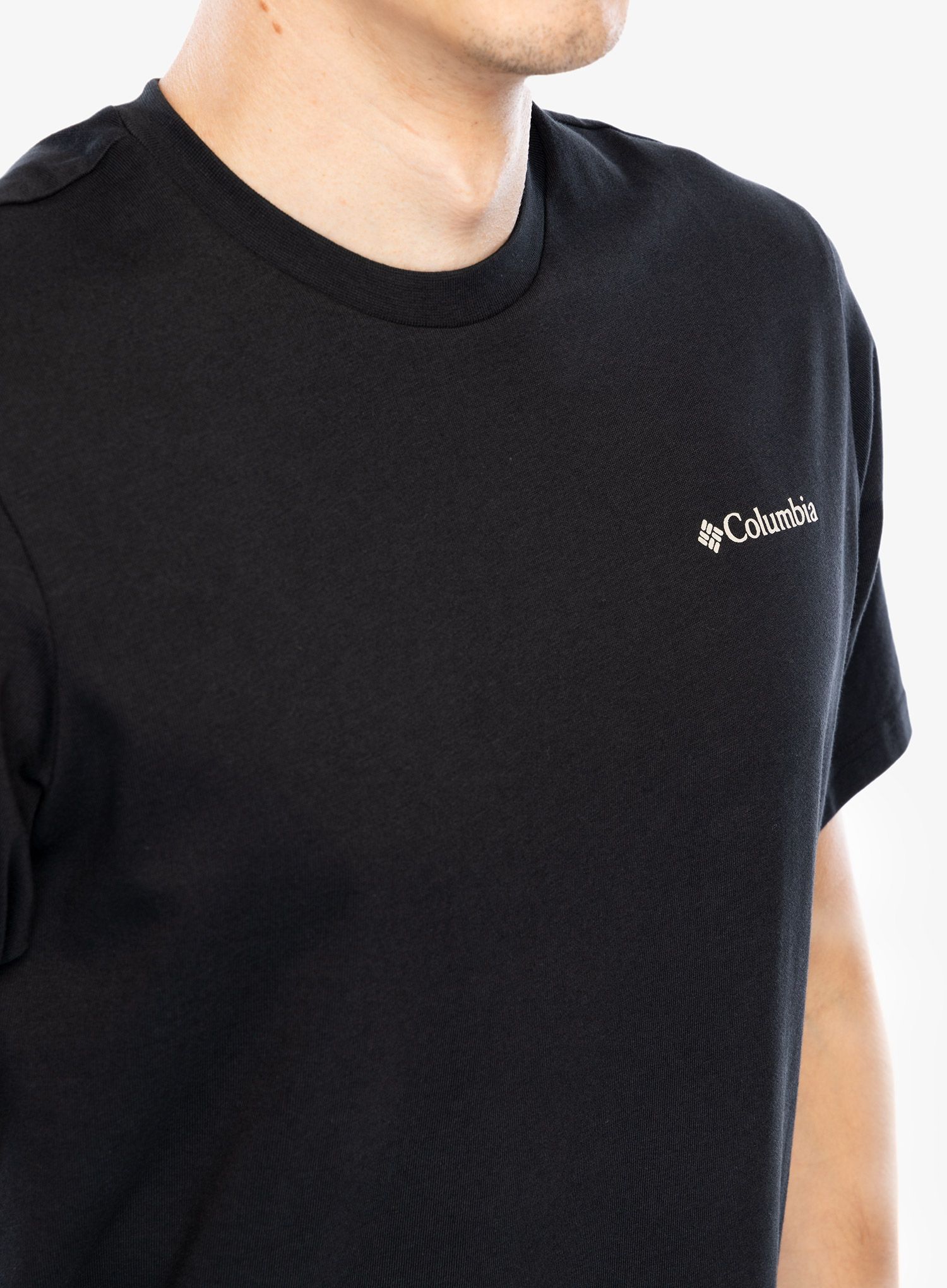 Pamučna majica Columbia Explorers Canyon Back S/S Tee - black/epicamp graphic