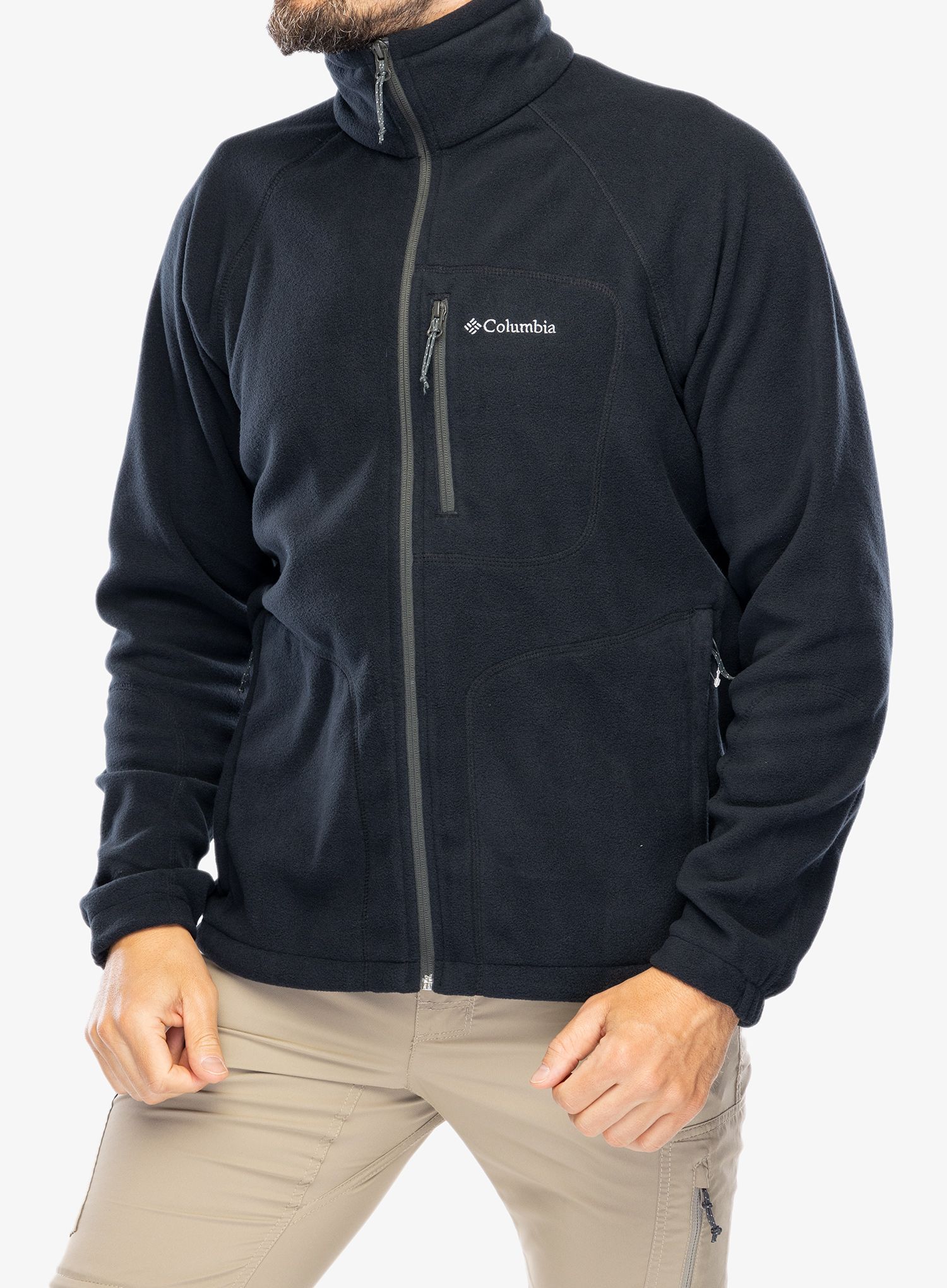 Jakna od flisa Columbia Fast Trek II Full Zip Fleece - black