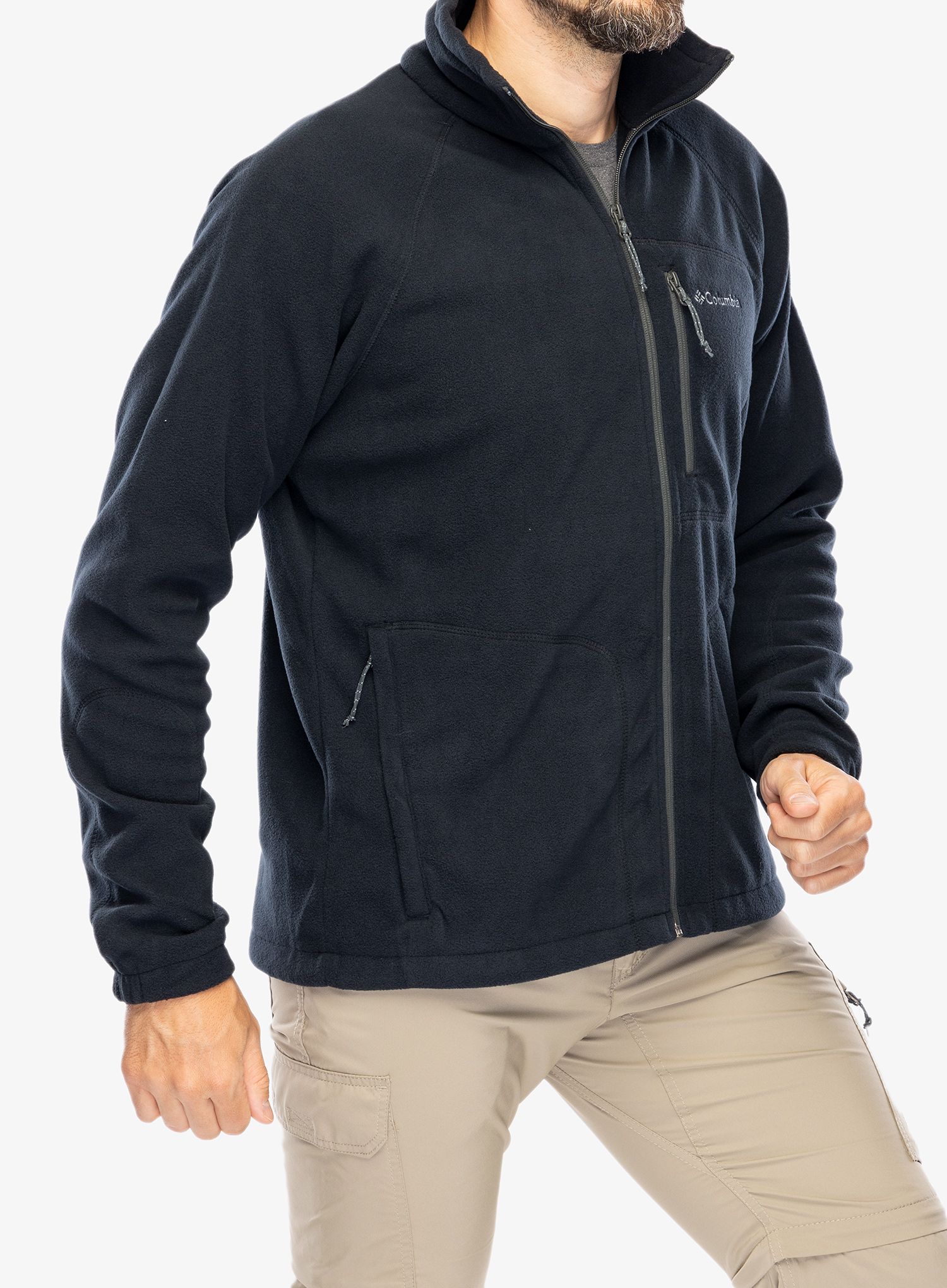 Jakna od flisa Columbia Fast Trek II Full Zip Fleece - black