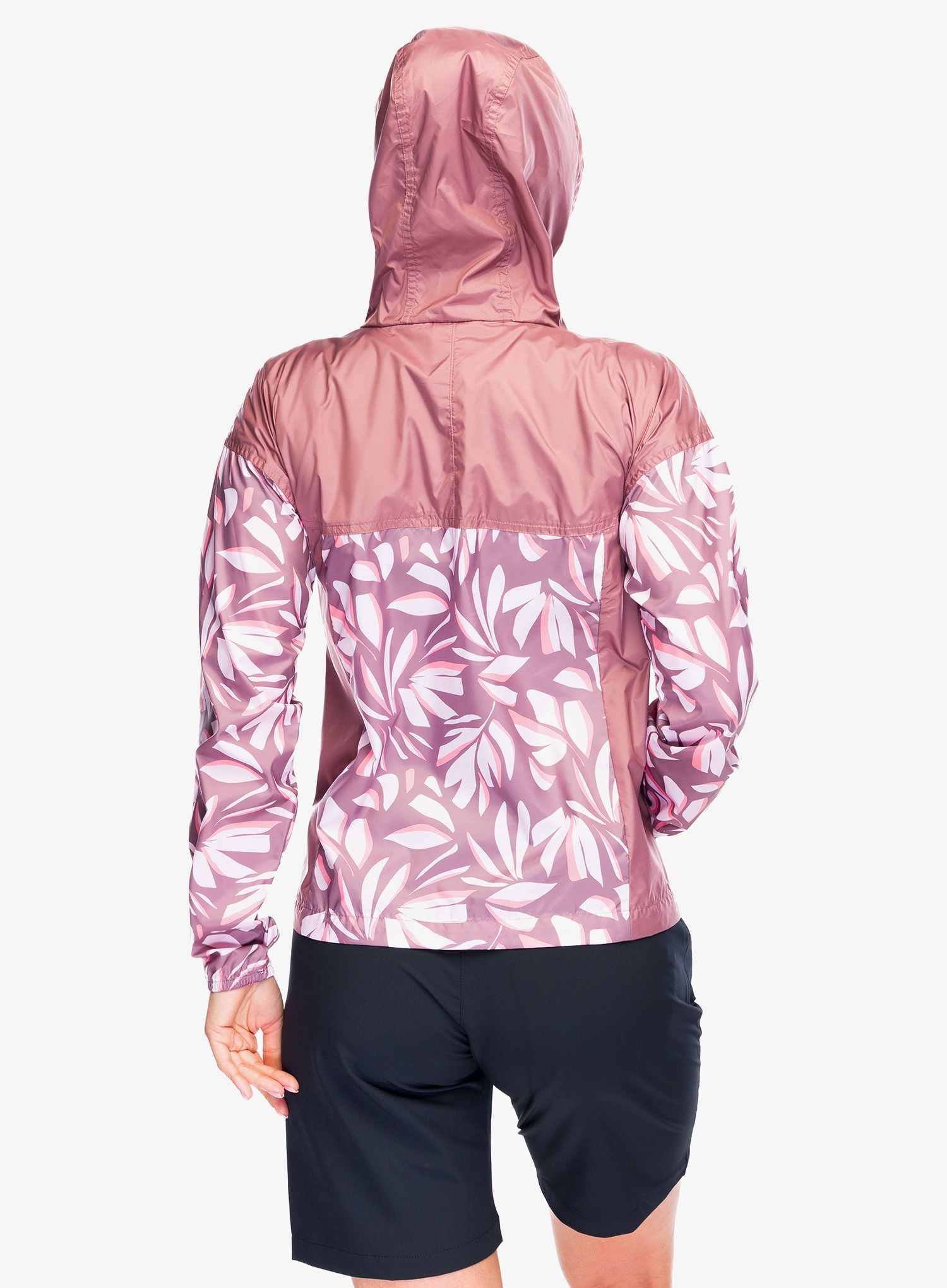 Ženska vjetrovka Columbia Flash Challenger Novelty Windbreaker - fig areca print/fig