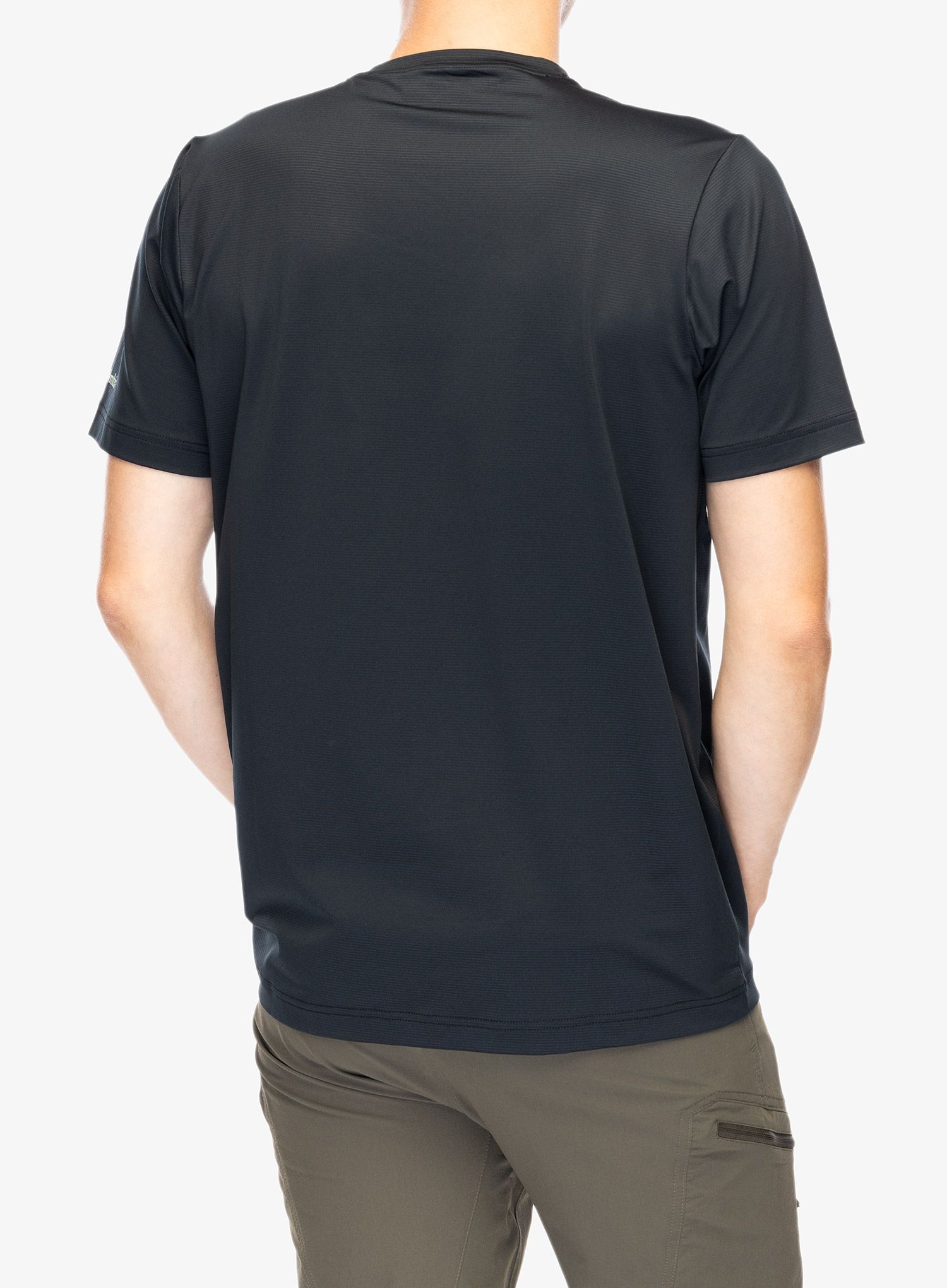 Majica s tiskom Columbia Ice Lake II SS Tee - black/boundless borders