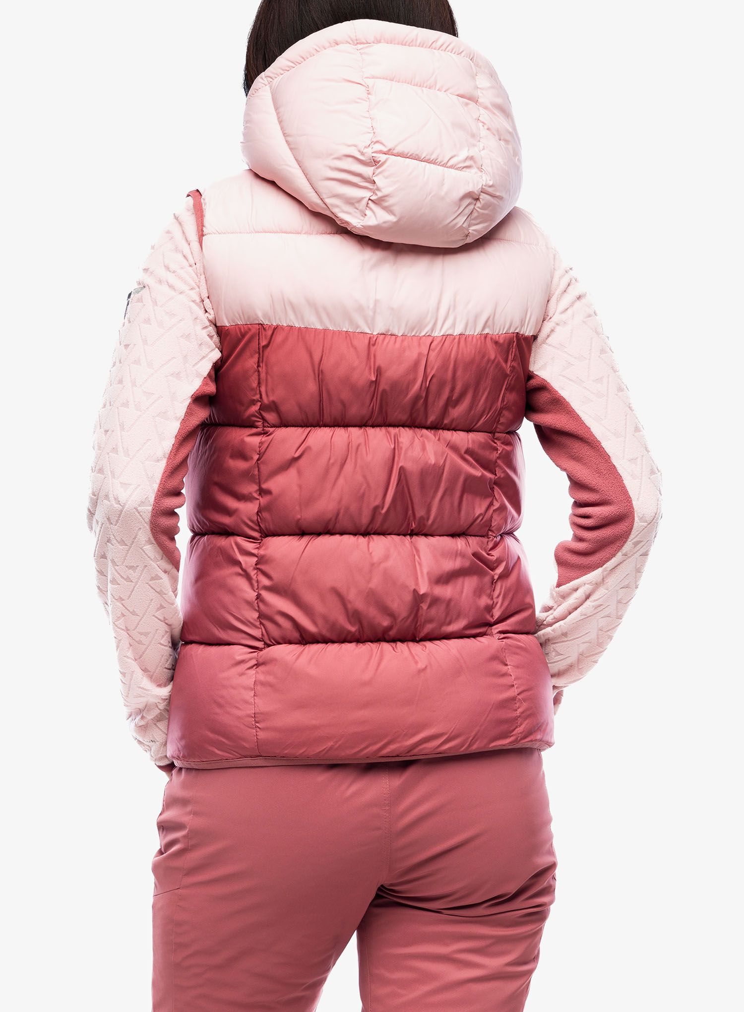 Ženski prsluk Columbia Pike Lake II Insulated Vest - beetroot/dusty pink