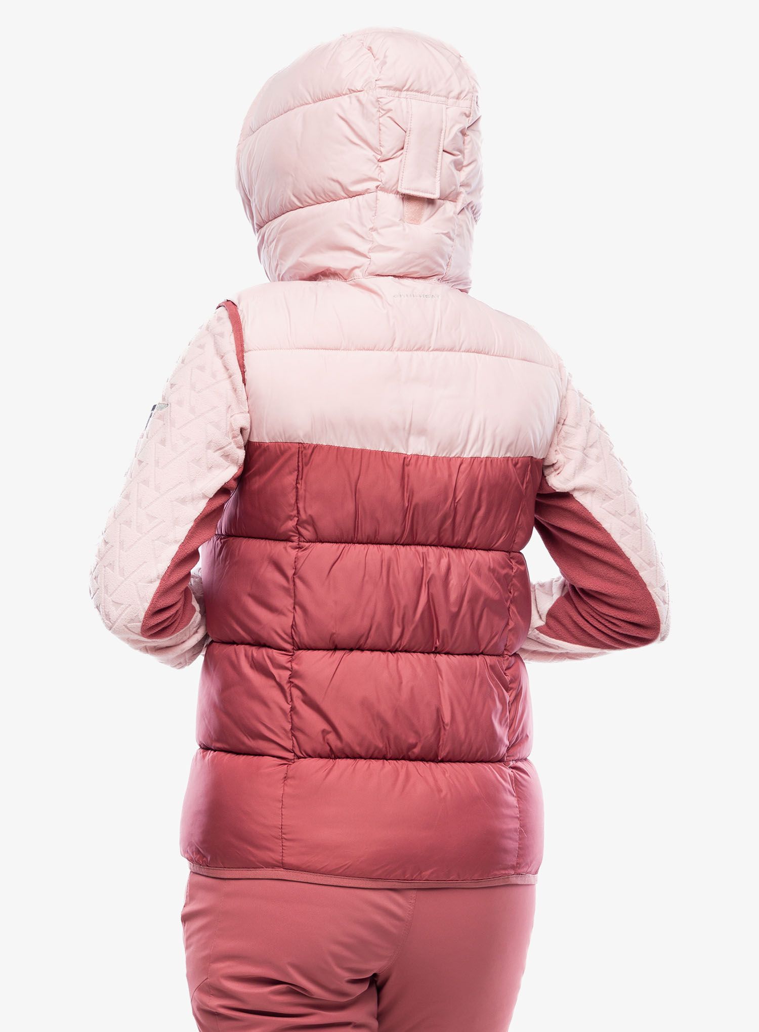 Ženski prsluk Columbia Pike Lake II Insulated Vest - beetroot/dusty pink