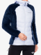 Ženska jakna Columbia Powder Lite II Sherpa Hybrid Jacket - collegiate navy/snowdrift