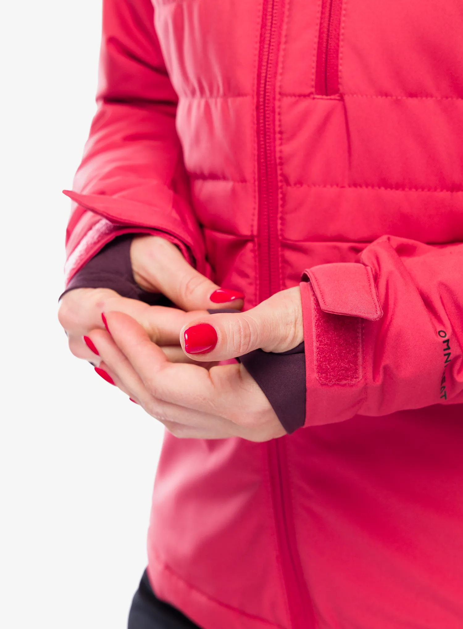 Ženska skijaška jakna Columbia Powdered Peak Insulated Jacket - daredevil