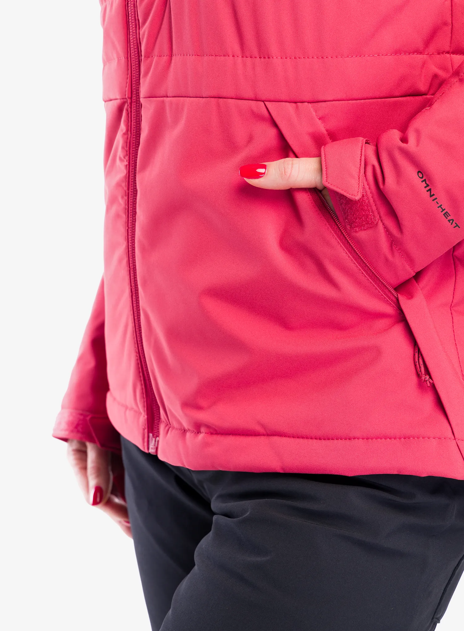 Ženska skijaška jakna Columbia Powdered Peak Insulated Jacket - daredevil