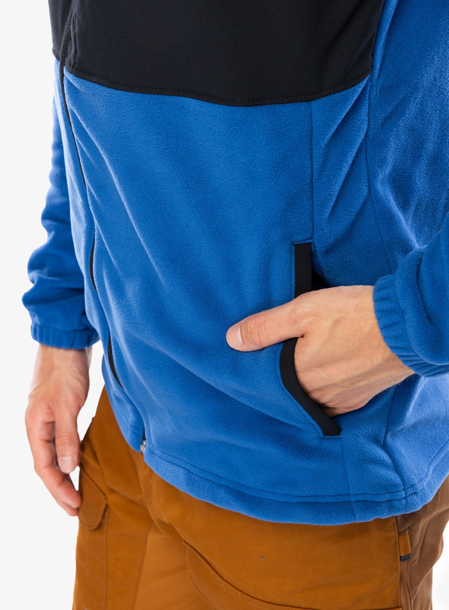 Dukserica Columbia Sage Peak Full Zip Fleece - mountain blue/black