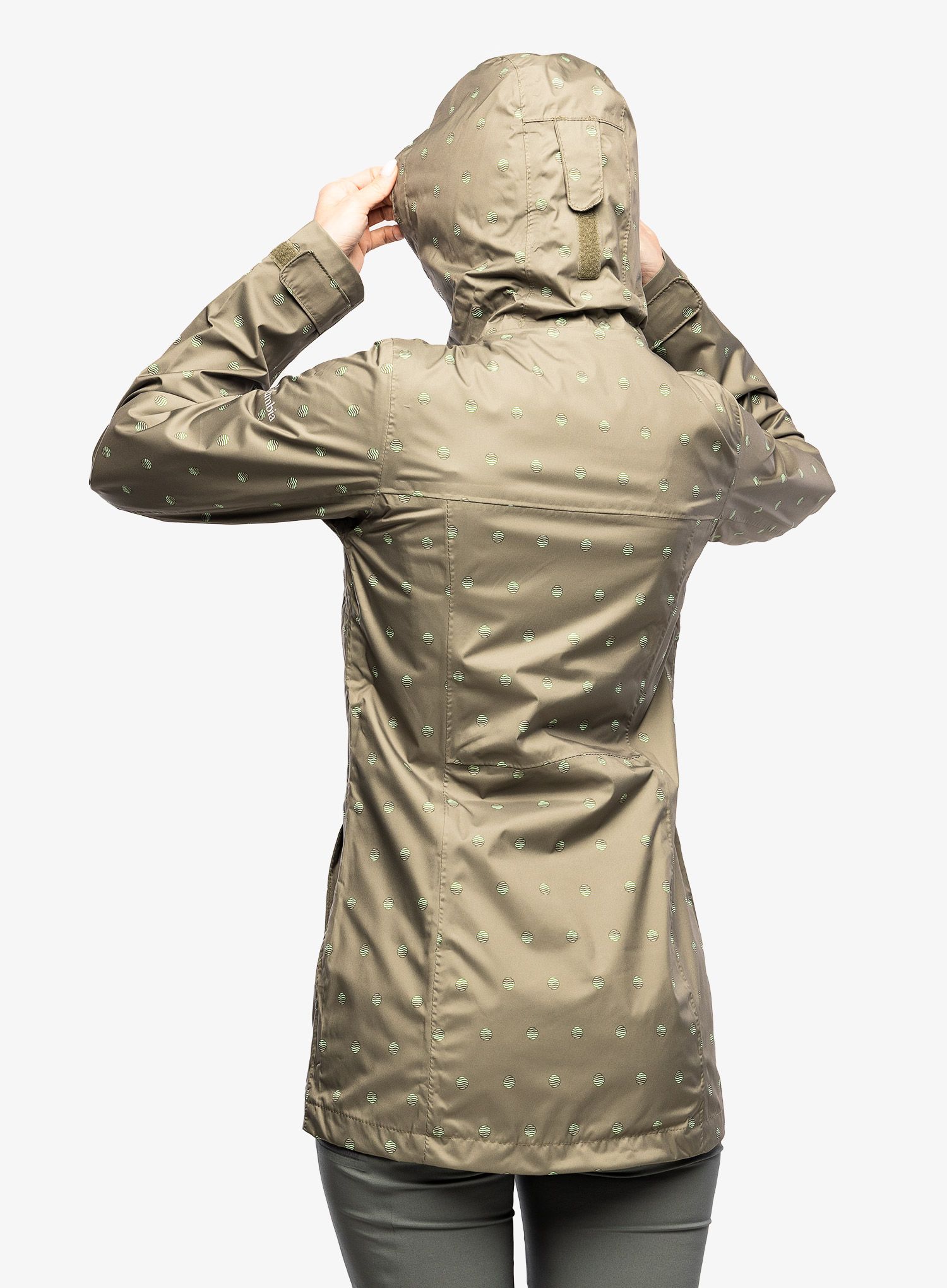 Ženski kabanica Columbia Splash A Little II Jacket - stone green