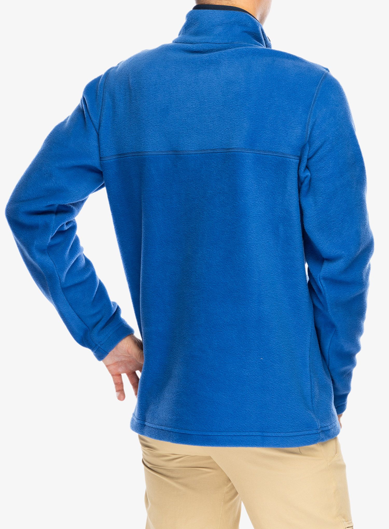 Dukserica Columbia Steens Mountain Half Snap - mountain blue/collegiate navy