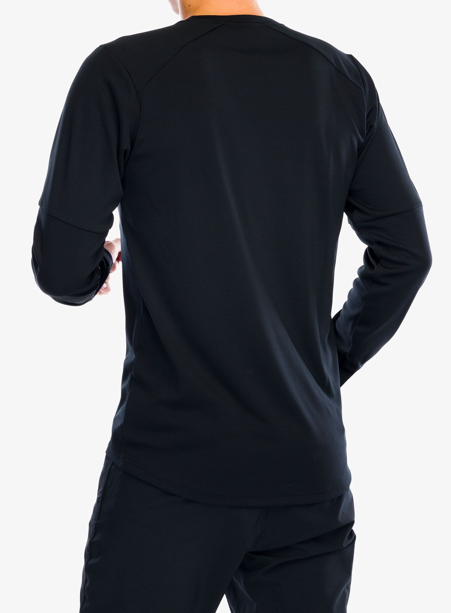 Dukserica Columbia Tech Knit Long Sleeve Crew - black