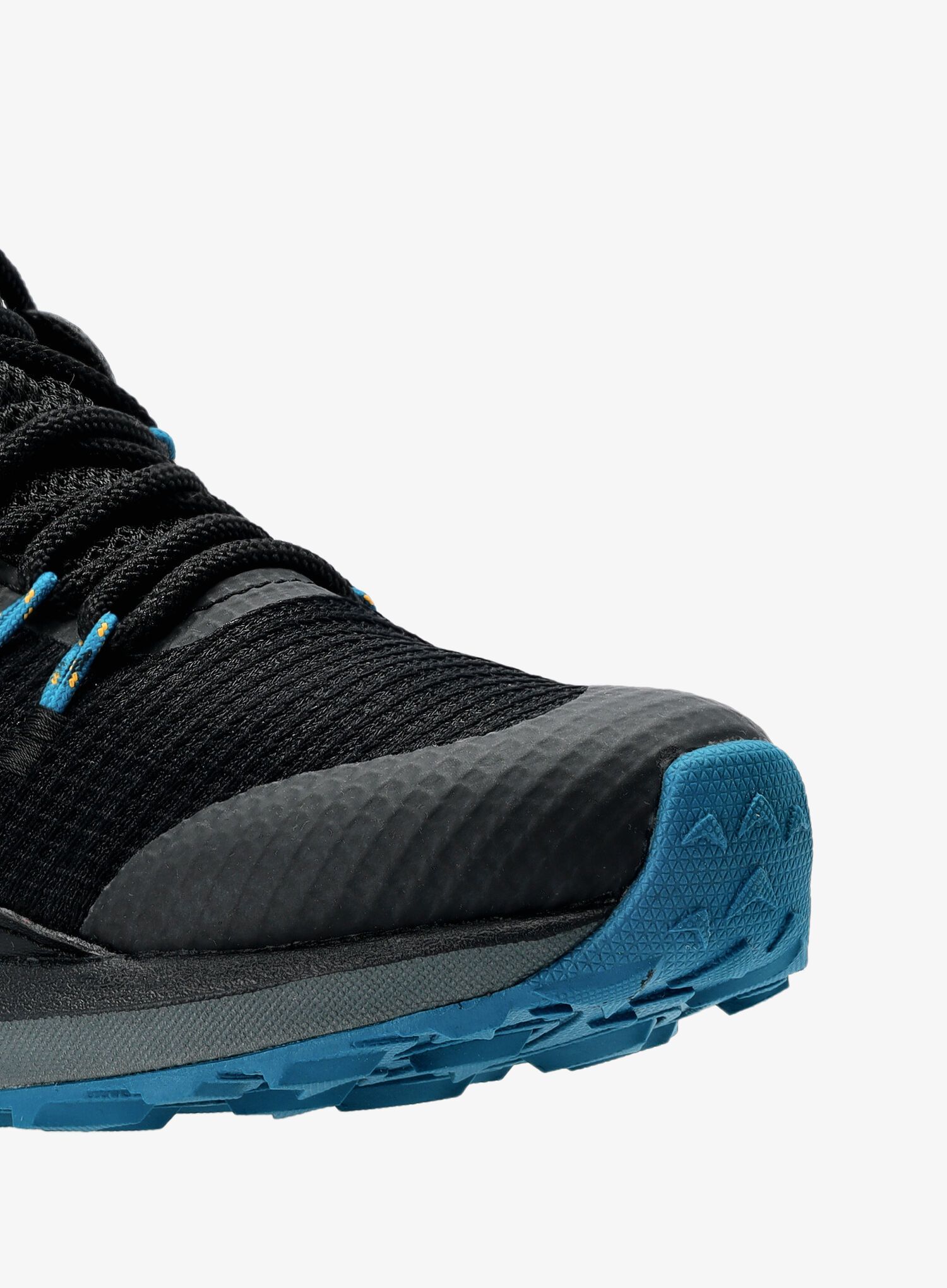 Ženske planinarske cipele Columbia Trailstorm WP - black/bright marigold
