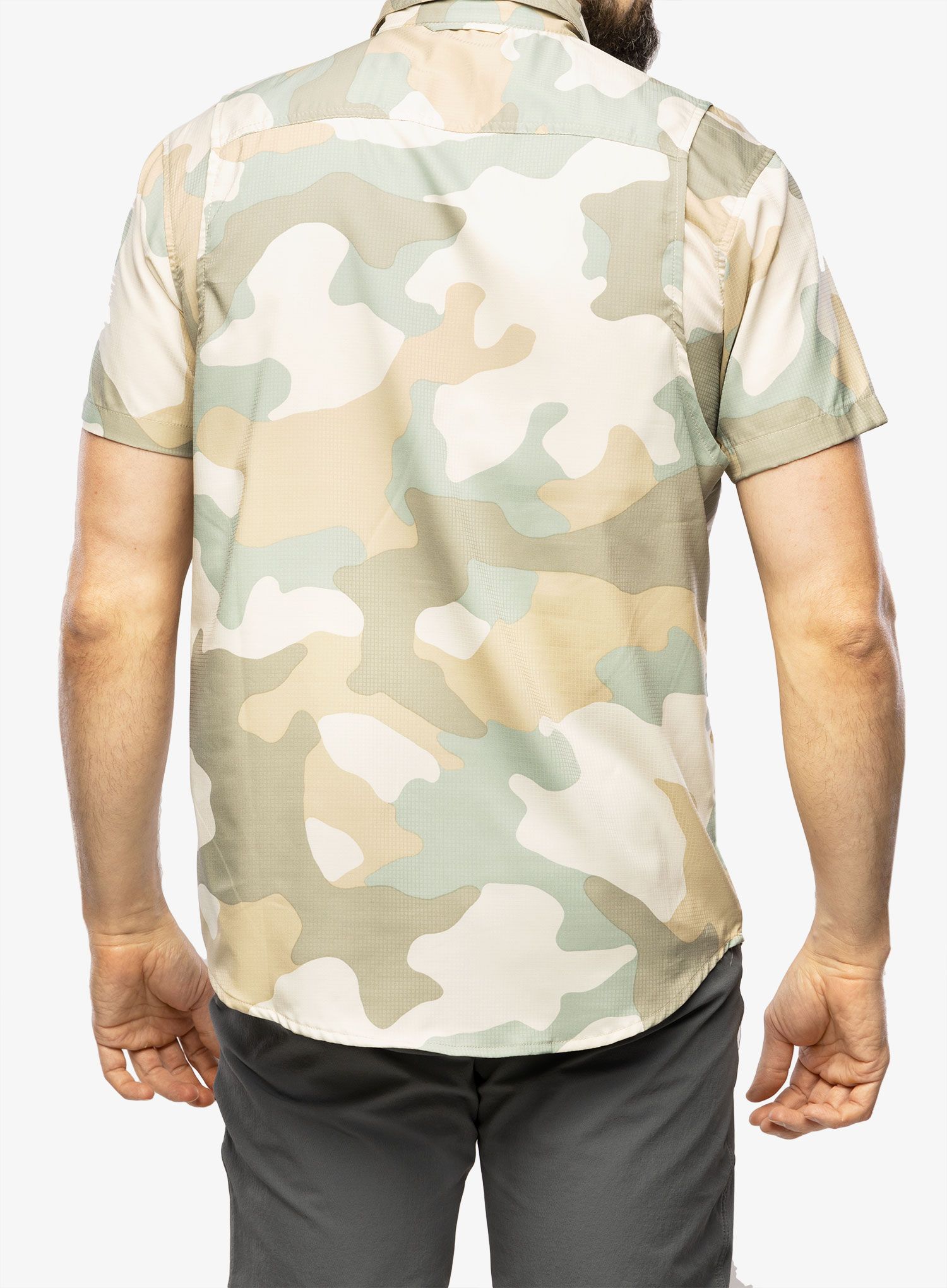 Planinarska košulja Columbia Utilizer Printed S/S Woven - niagara mod camo