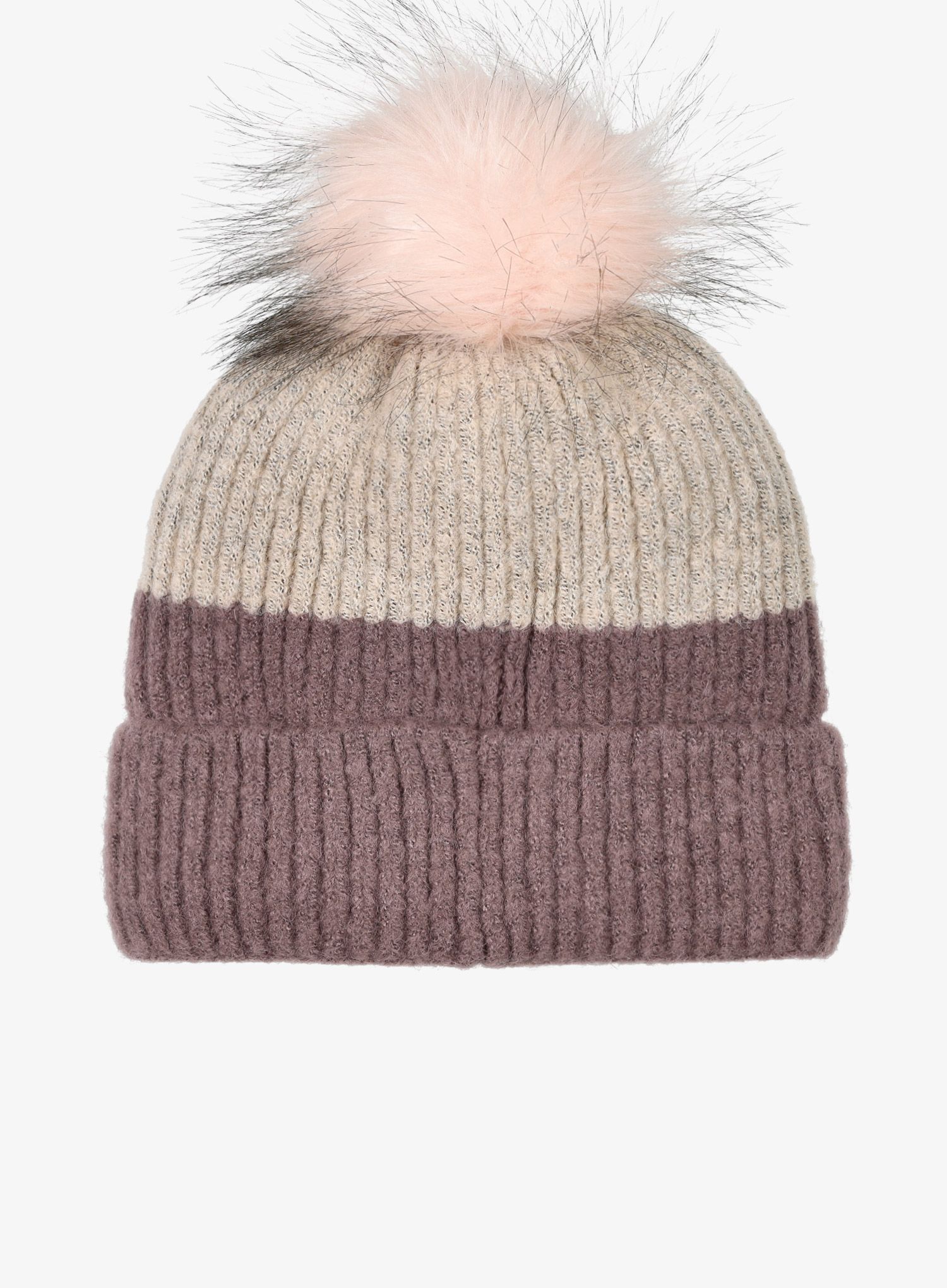 Zimska kapa Columbia Winter Blur Pom Pom Beanie - basalt/dark stone