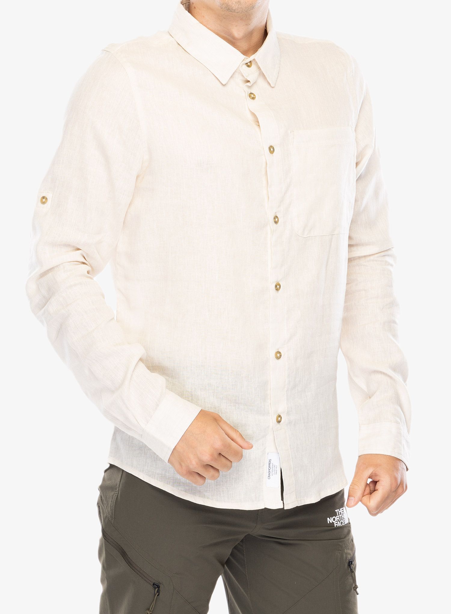 Putna košulja Craghoppers Alexis LS Shirt - parchment marl