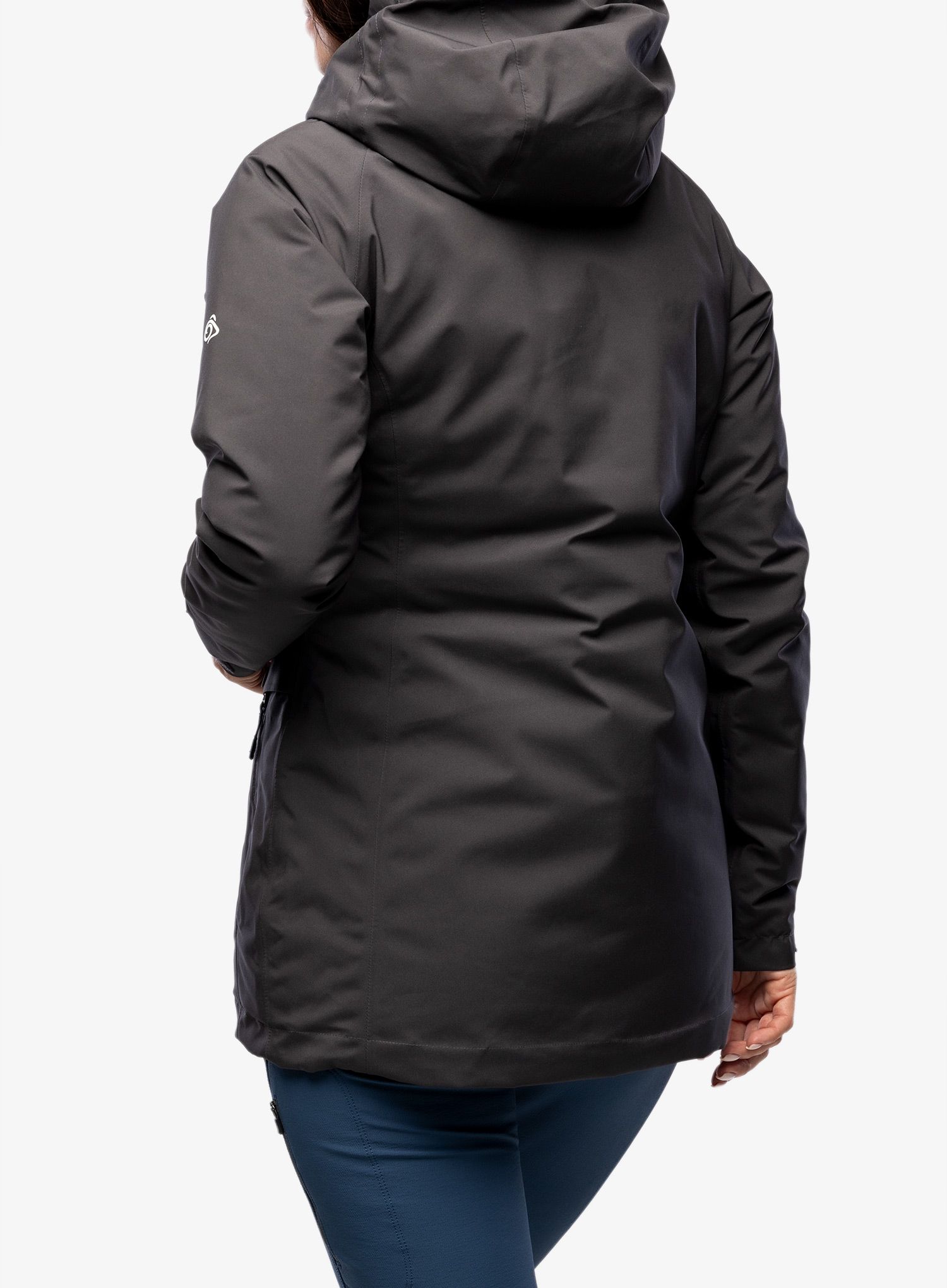Ženska jakna Craghoppers Ellis Thermic GTX Jacket - charcoal