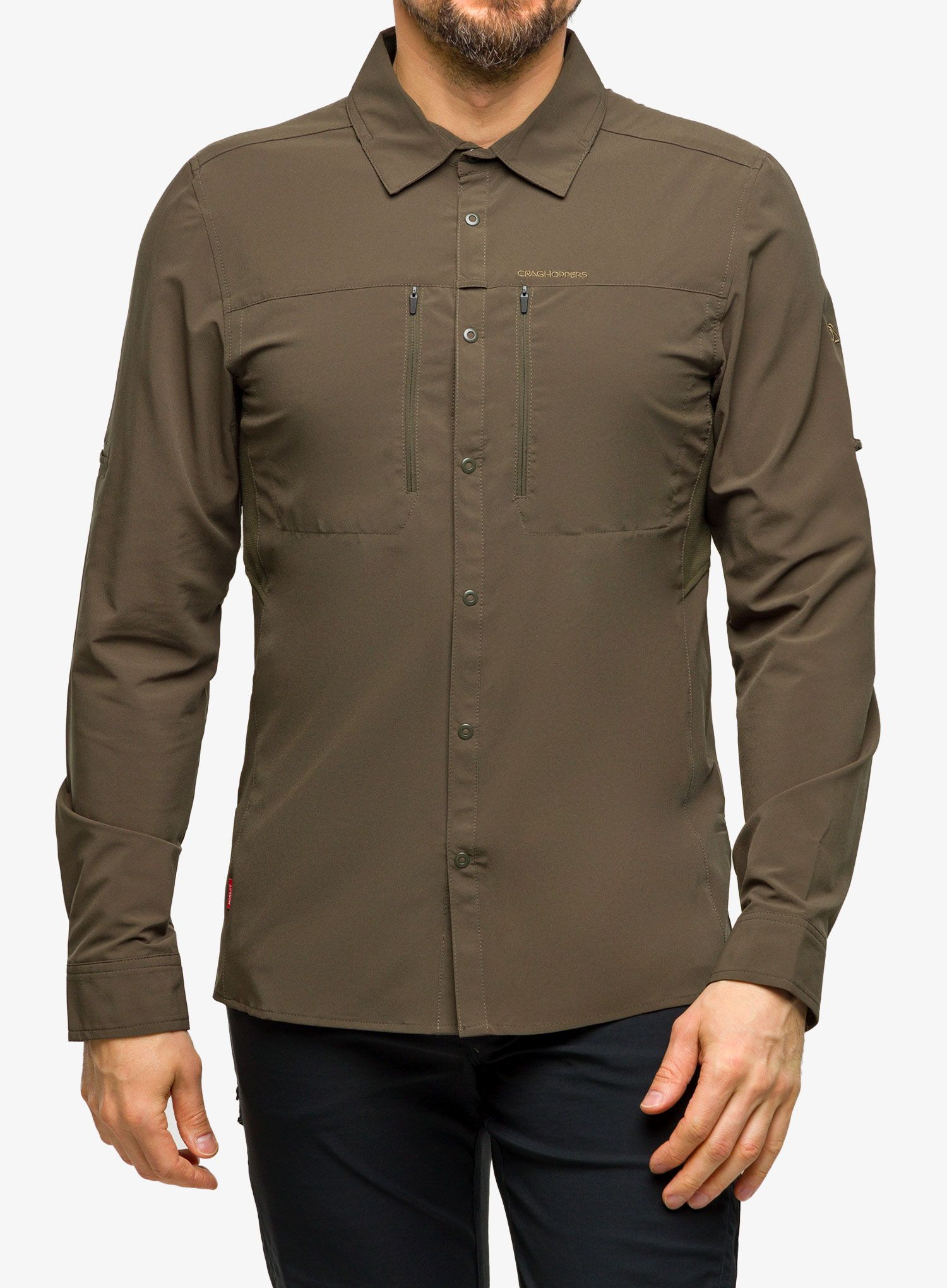 Putna košulja Craghoppers NosiLife Pro IV L/S Shirt - woodland green