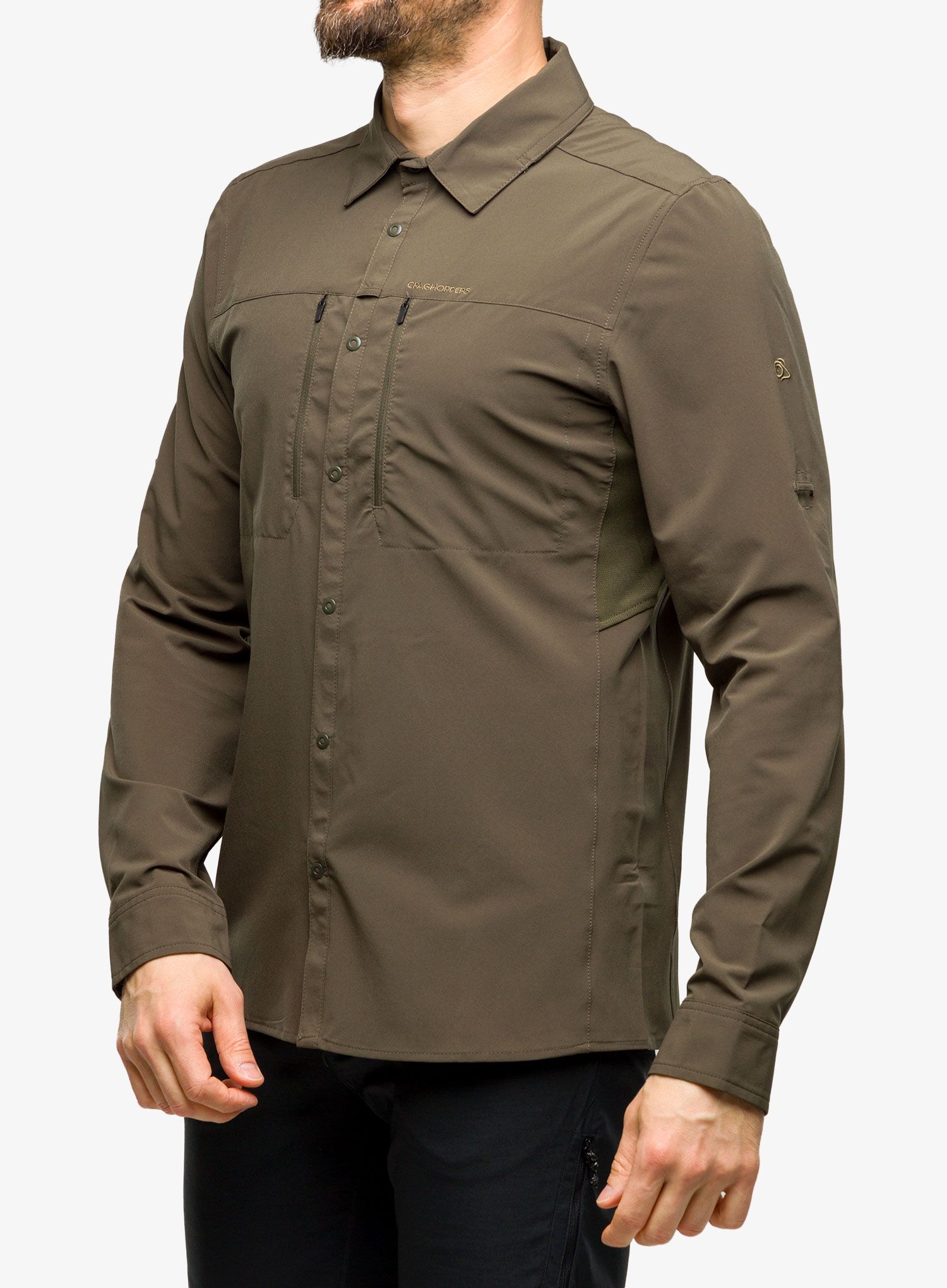 Putna košulja Craghoppers NosiLife Pro IV L/S Shirt - woodland green