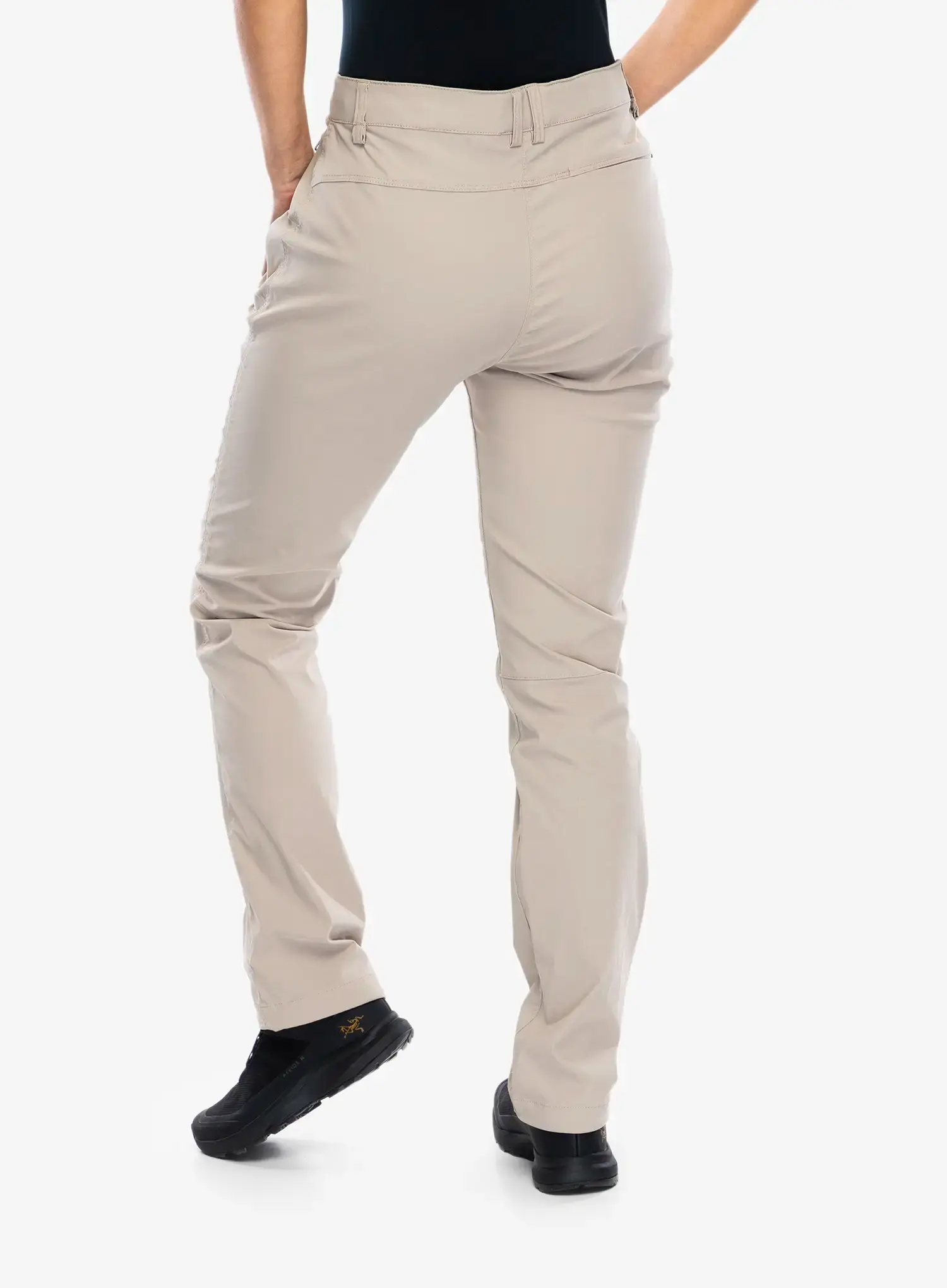 Ženske planinarske hlače Craghoppers NosiLife Pro Trouser III - soft mushroom