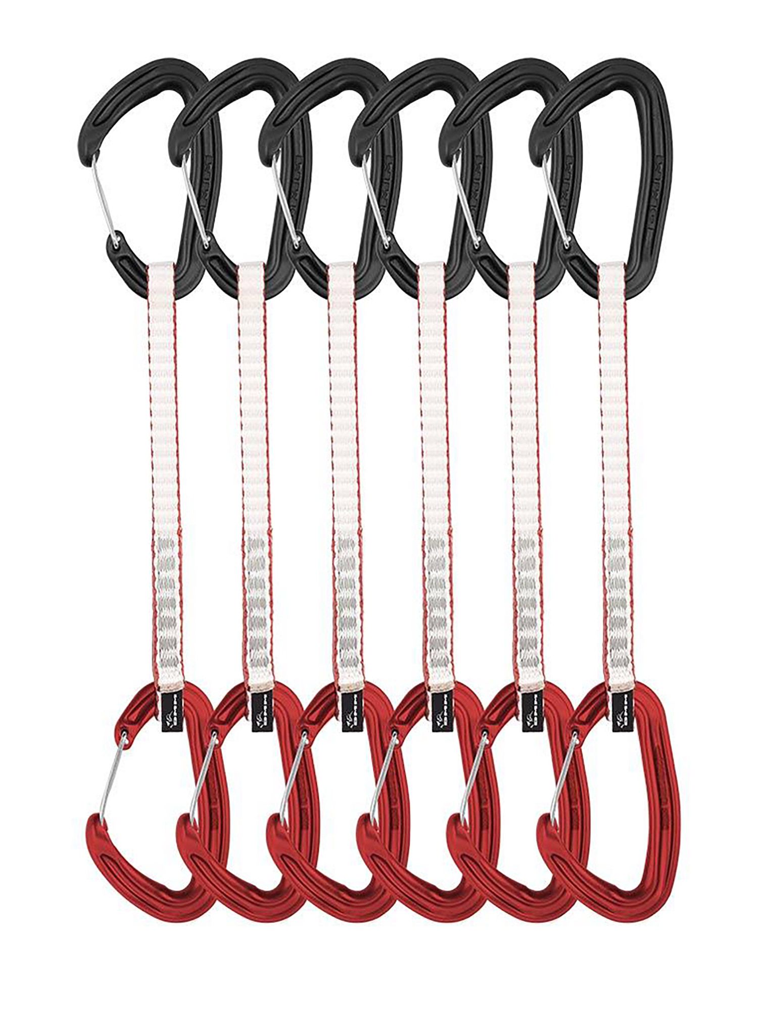 Penjački kompleti DMM Alpha Wire 18 cm 6-pack - red