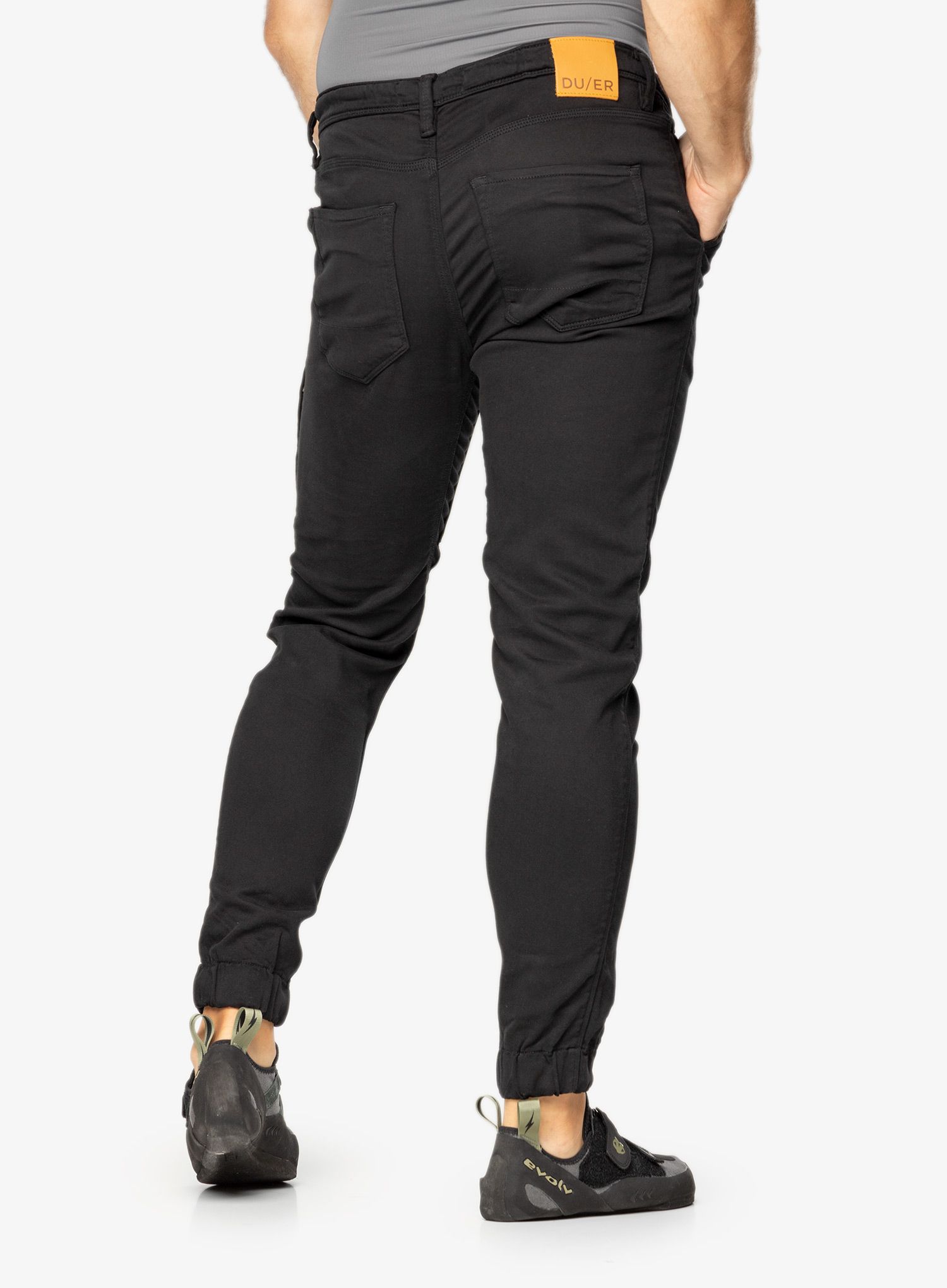 Hlače DUER No Sweat Jogger - black