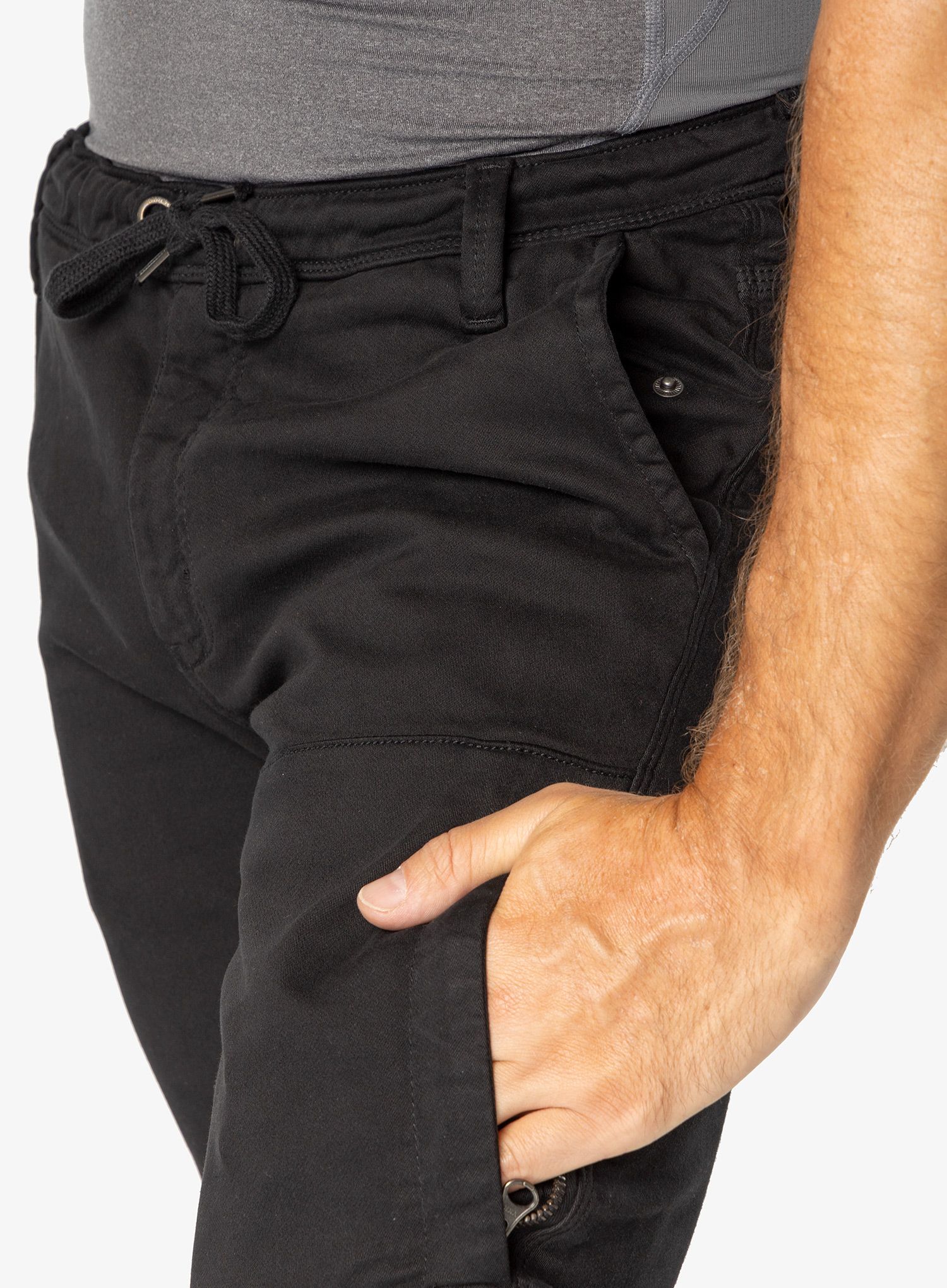 Hlače DUER No Sweat Jogger - black