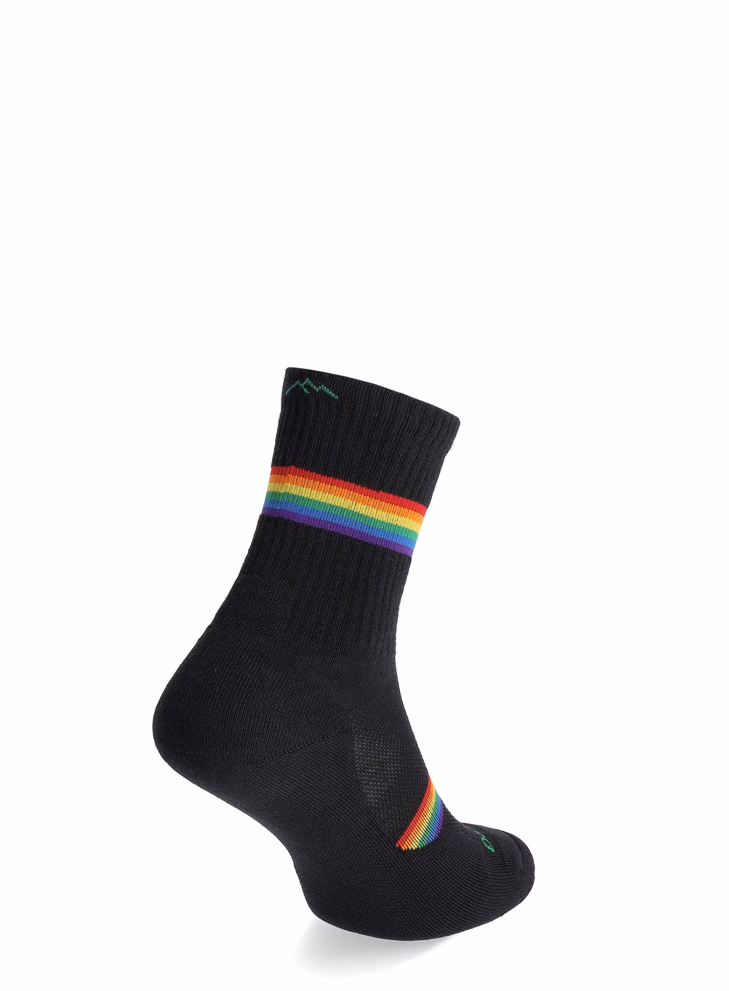 Čarape Darn Tough Prism Micro Crew Lightweight with Cushion - black