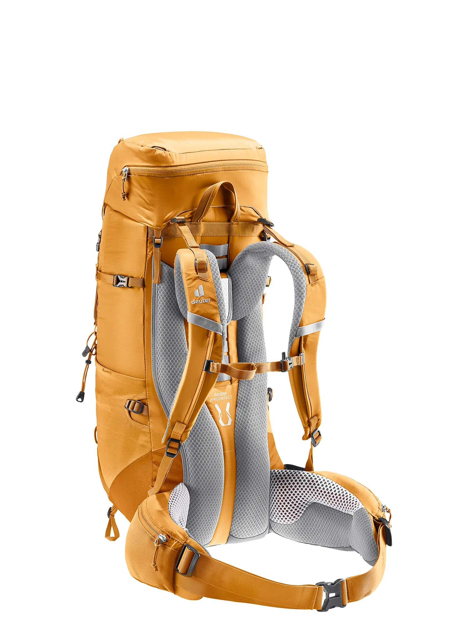 Trekking ruksak Deuter Aircontact Lite 40 + 10 - amber/maple
