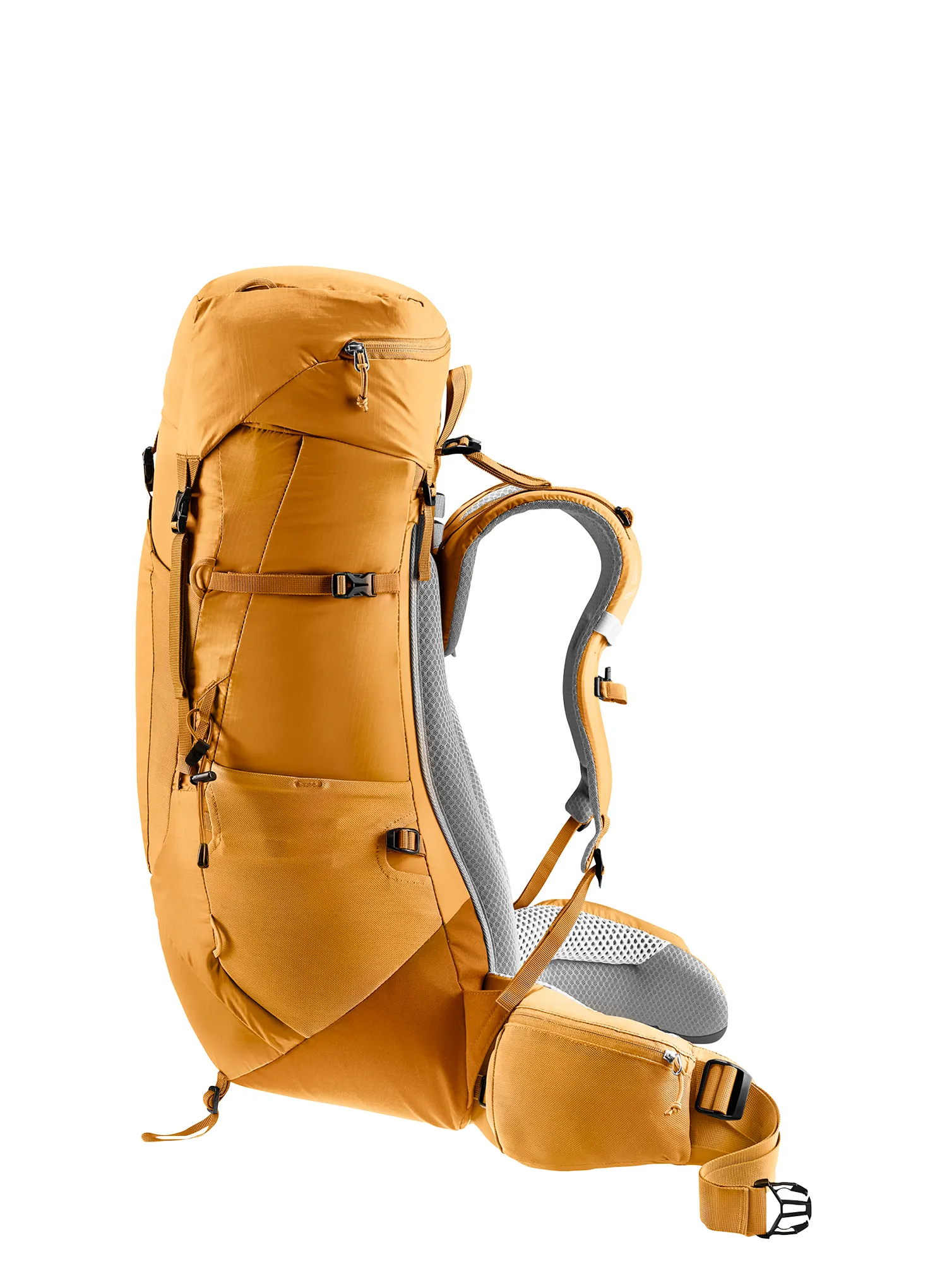 Trekking ruksak Deuter Aircontact Lite 40 + 10 - amber/maple