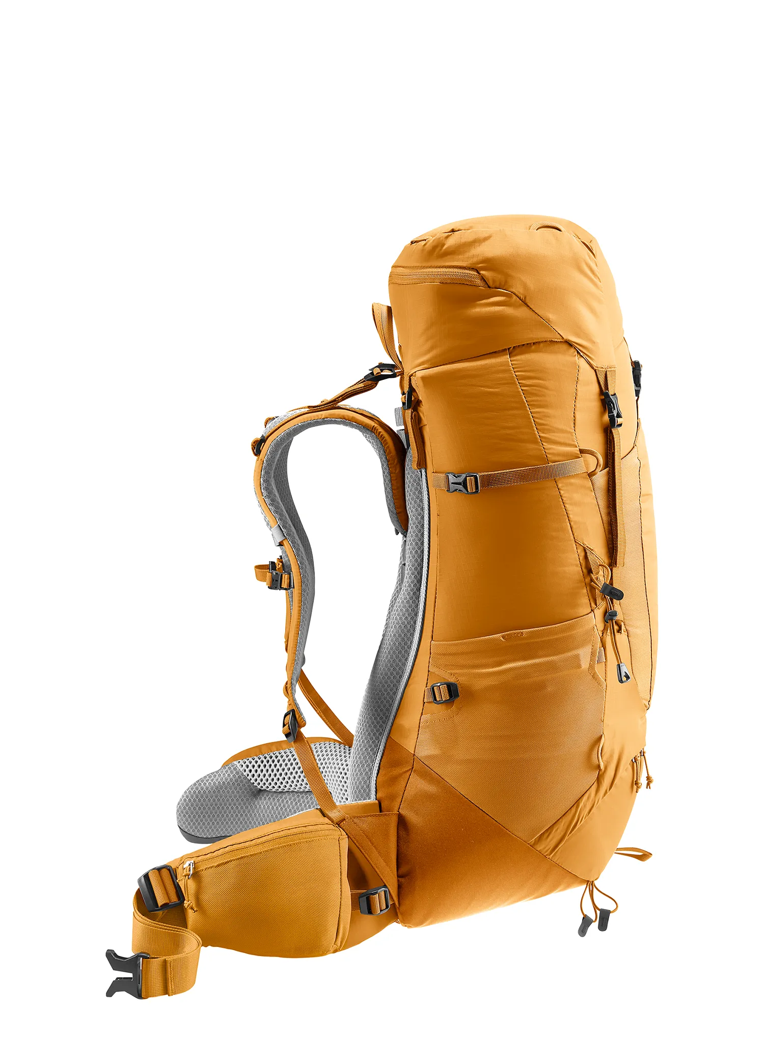 Trekking ruksak Deuter Aircontact Lite 40 + 10 - amber/maple