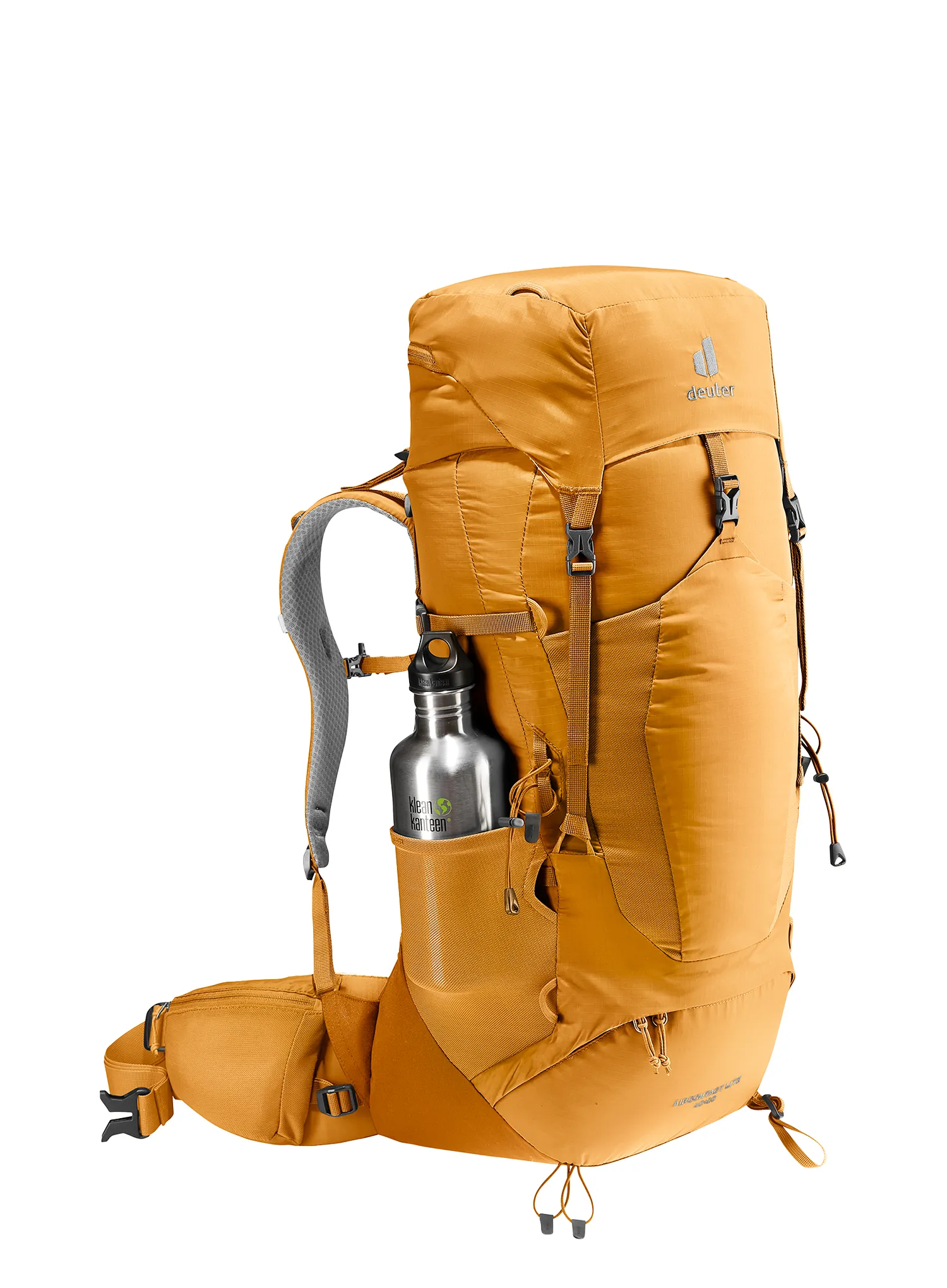 Trekking ruksak Deuter Aircontact Lite 40 + 10 - amber/maple