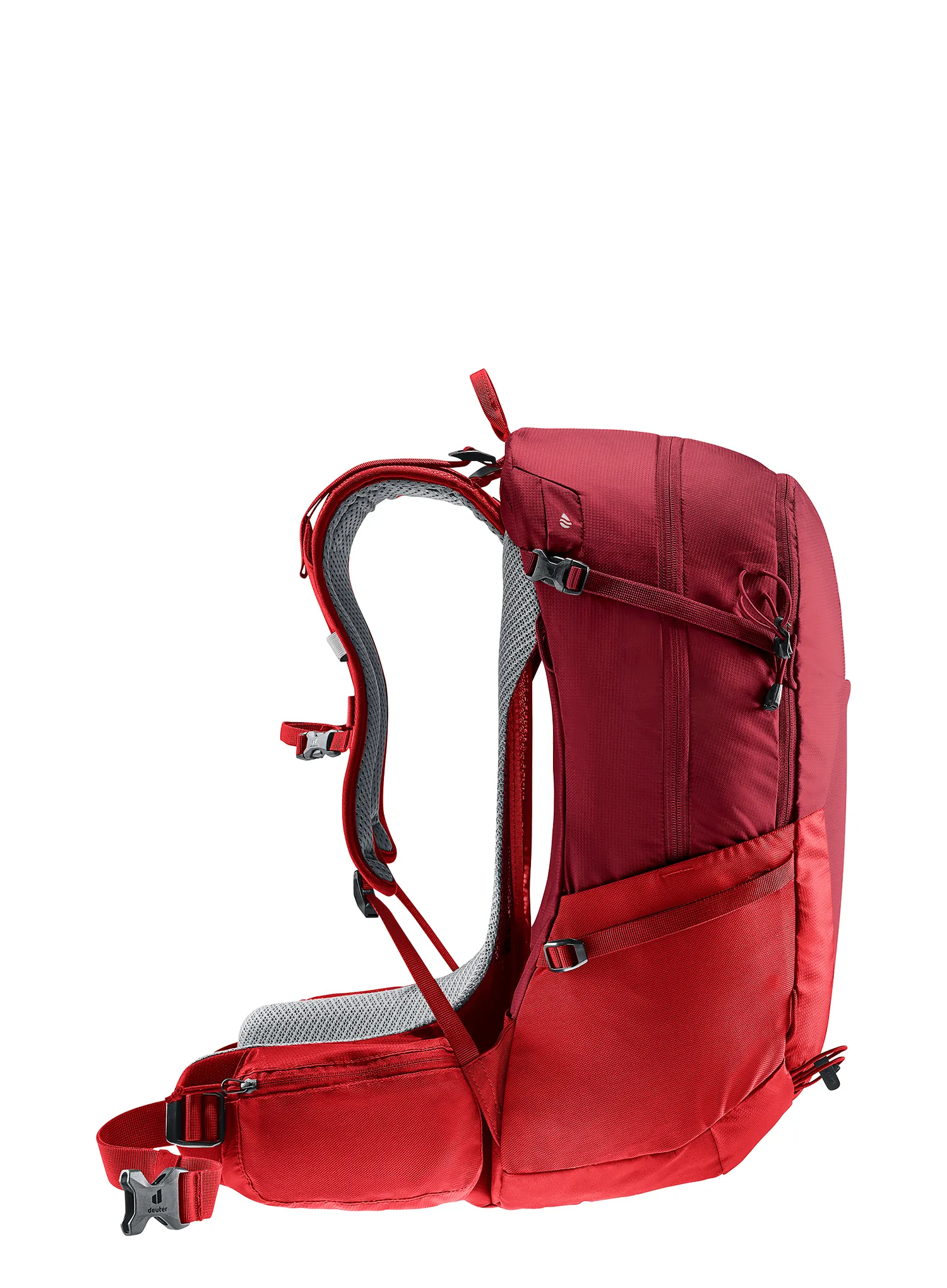 Ruksak s odstojnom mrežom Deuter Futura 27 - masala/cherry