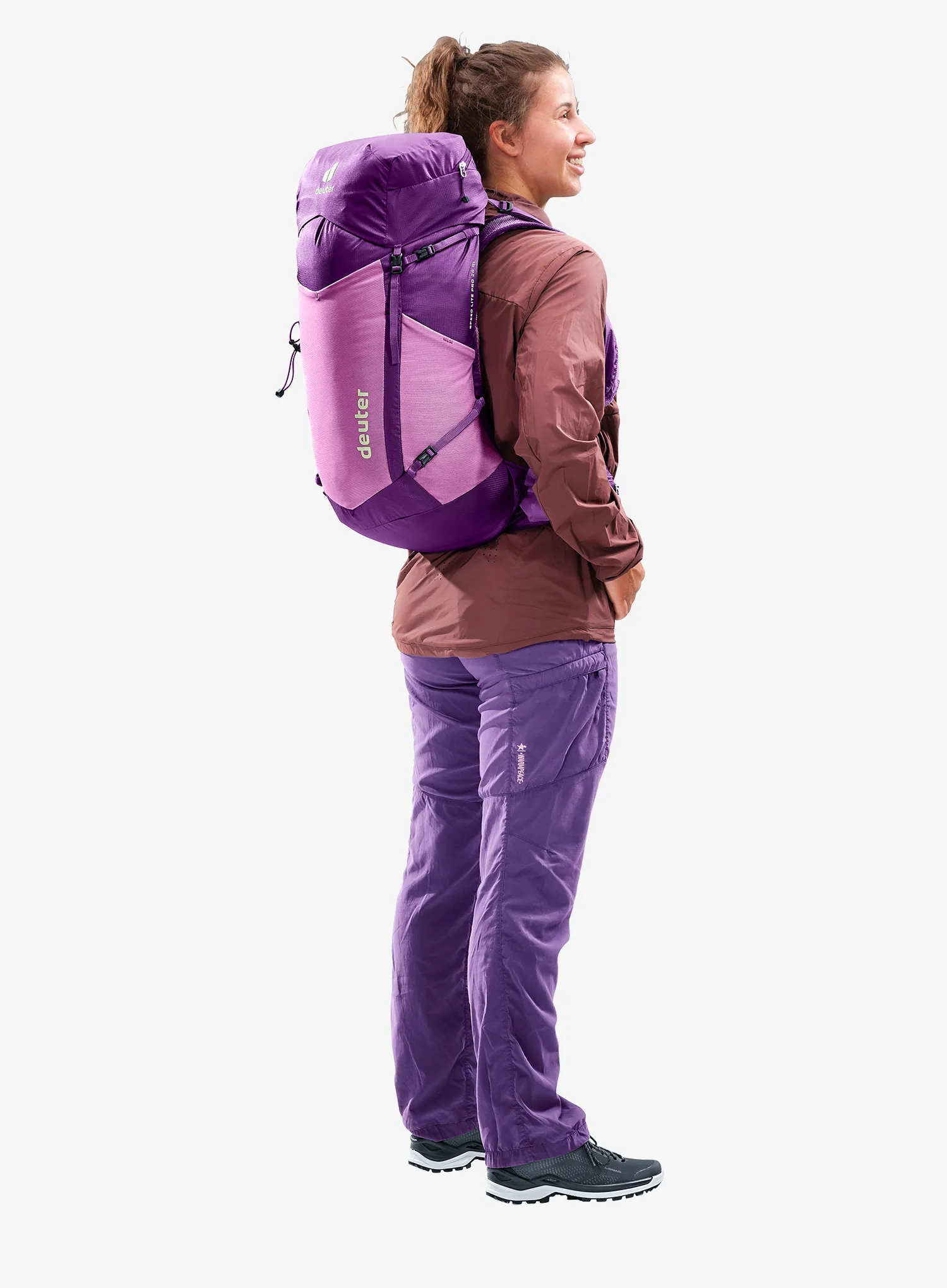 Ženski planinarski ruksak Deuter Speed Lite Pro 28 SL - lotus/mystic