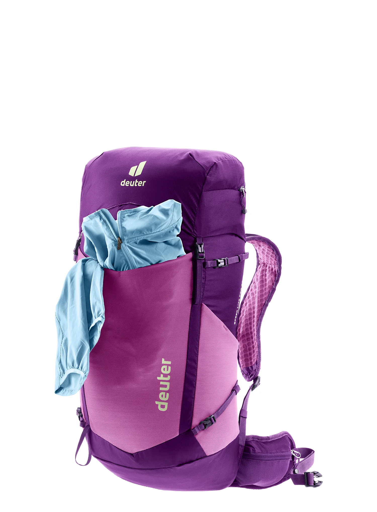 Ženski planinarski ruksak Deuter Speed Lite Pro 28 SL - lotus/mystic