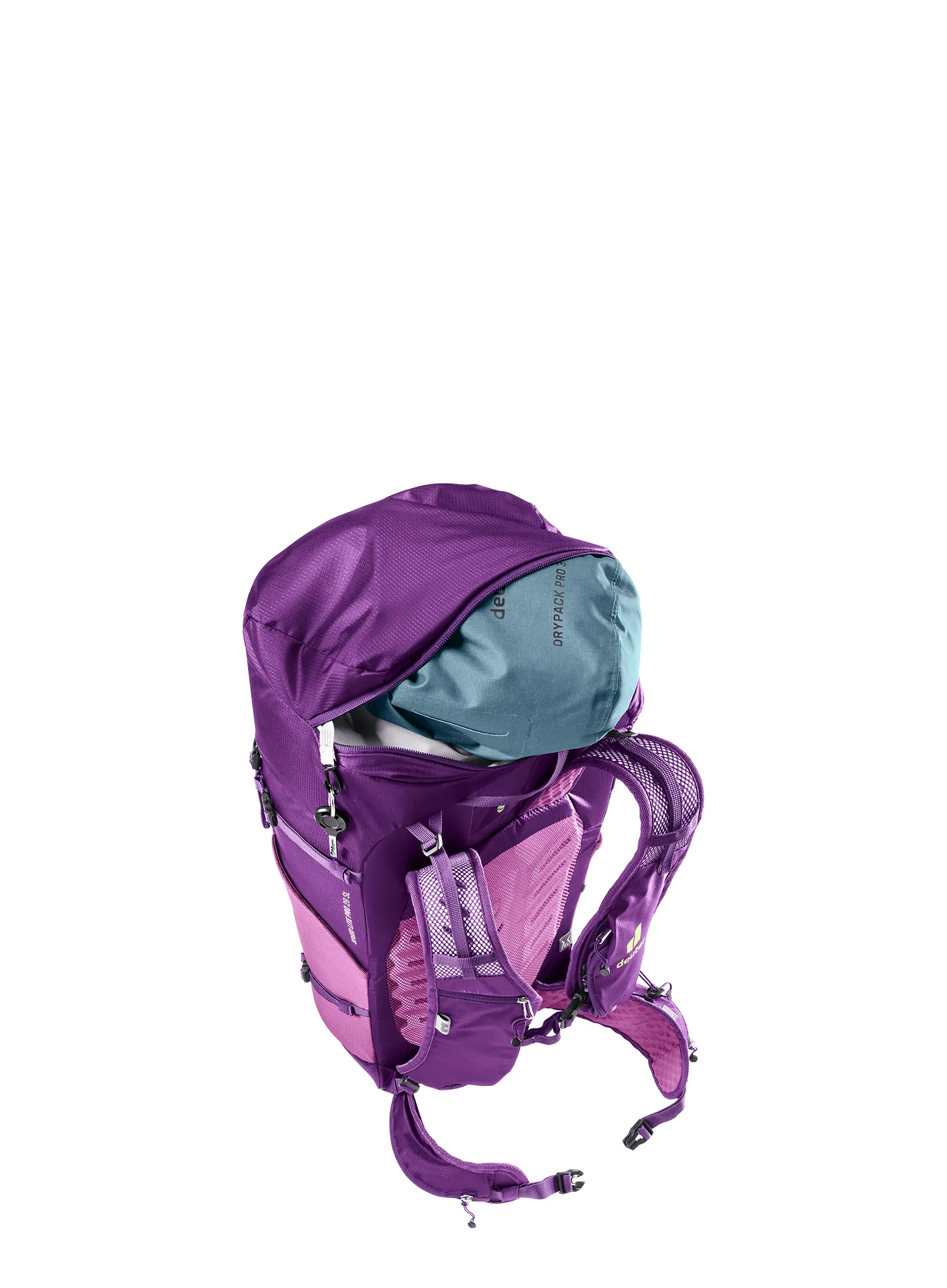 Ženski planinarski ruksak Deuter Speed Lite Pro 28 SL - lotus/mystic