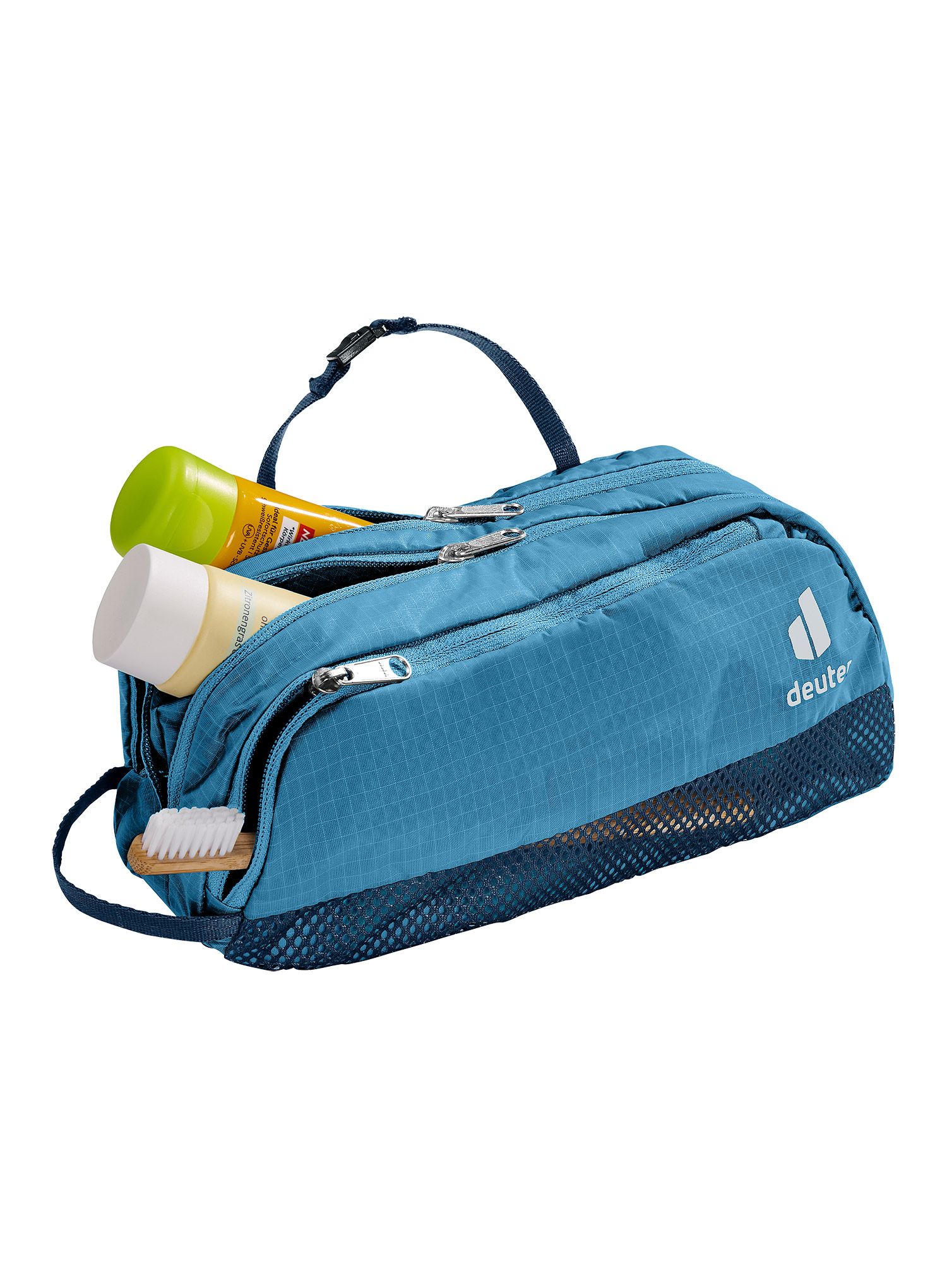 Toaletna torbica Deuter Wash Bag Tour III - wave/ink