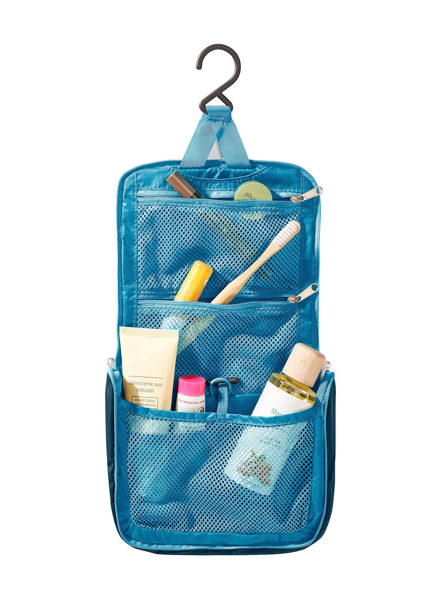Toaletna torbica Deuter Wash Center Lite I - wave/ink