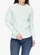 Ženska dukserica Didriksons Fyn Sweater - pale mint