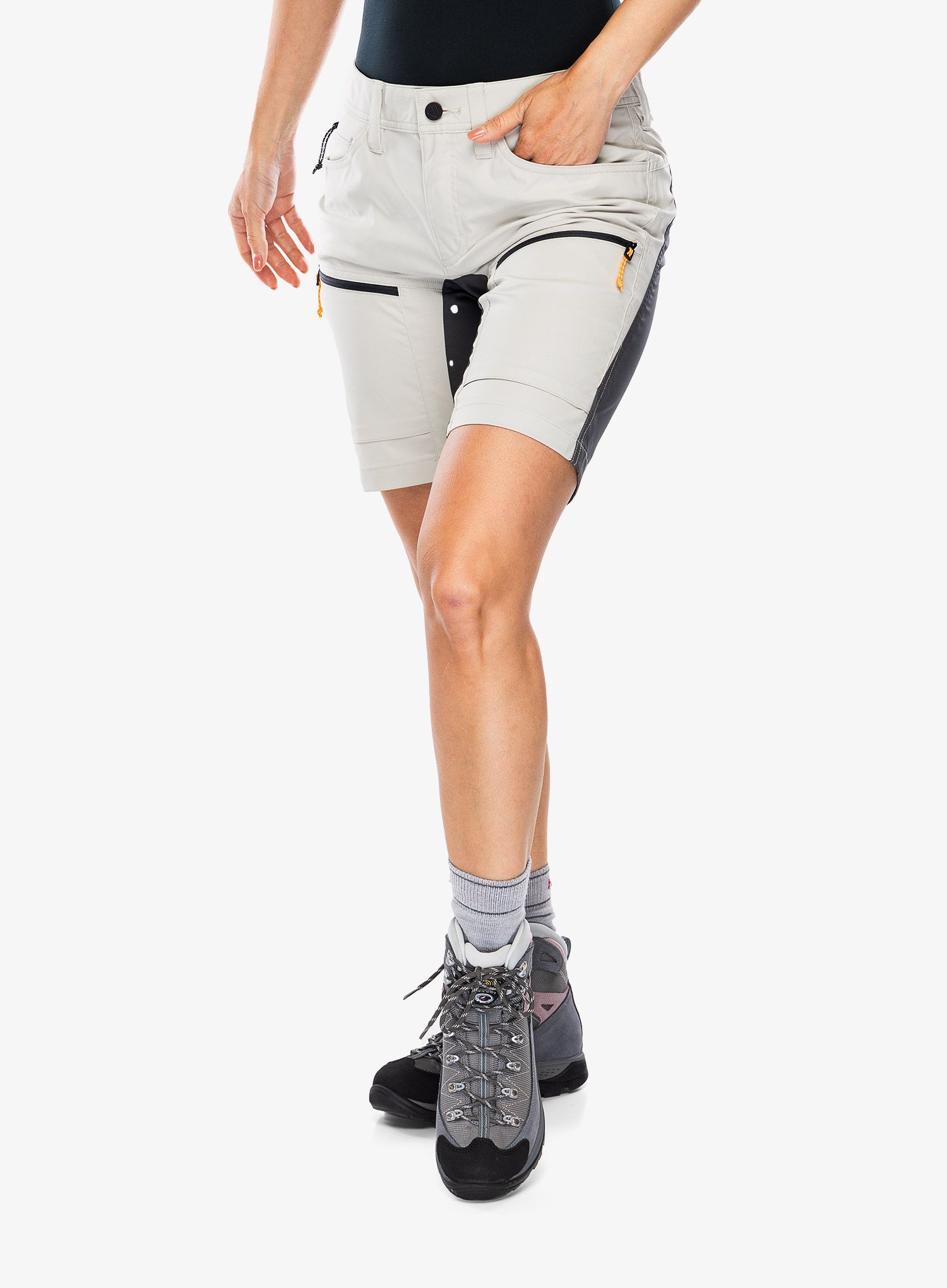 Ženske kratke hlače Didriksons Tucana Shorts - light beige