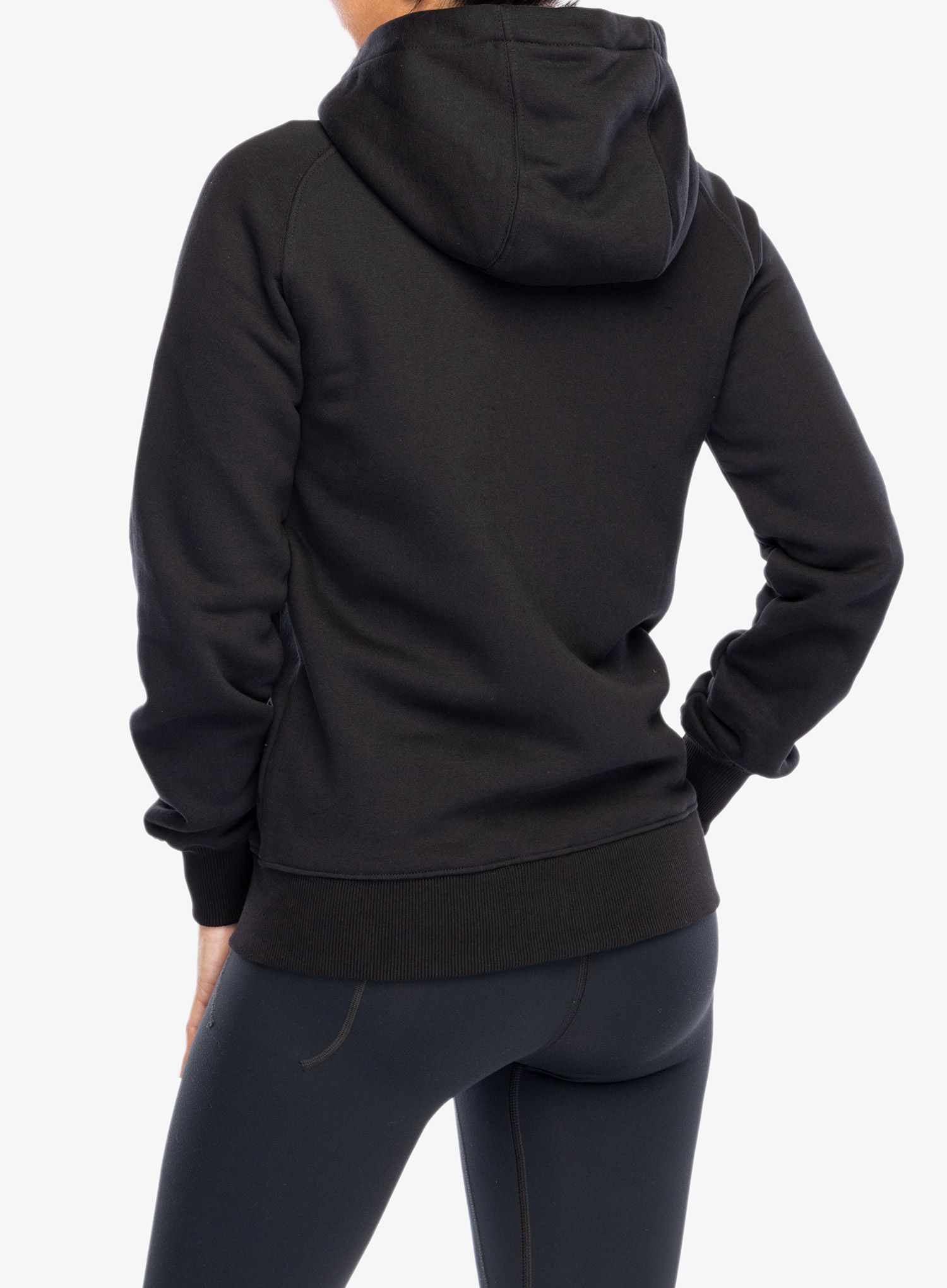 Dukserica s kapuljačom ženska Didriksons Ven Full Zip - black