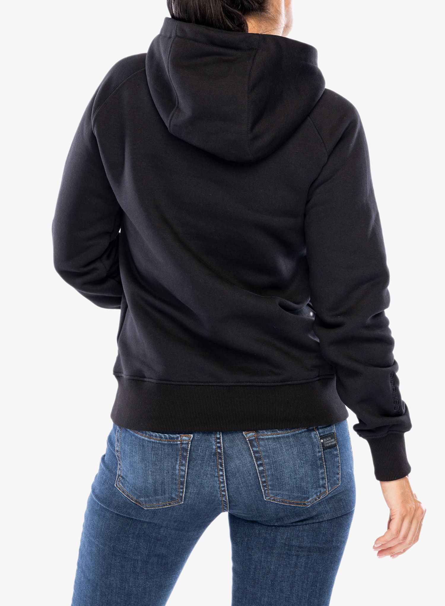 Dukserica s kapuljačom ženska Didriksons Ven Hoodie - black