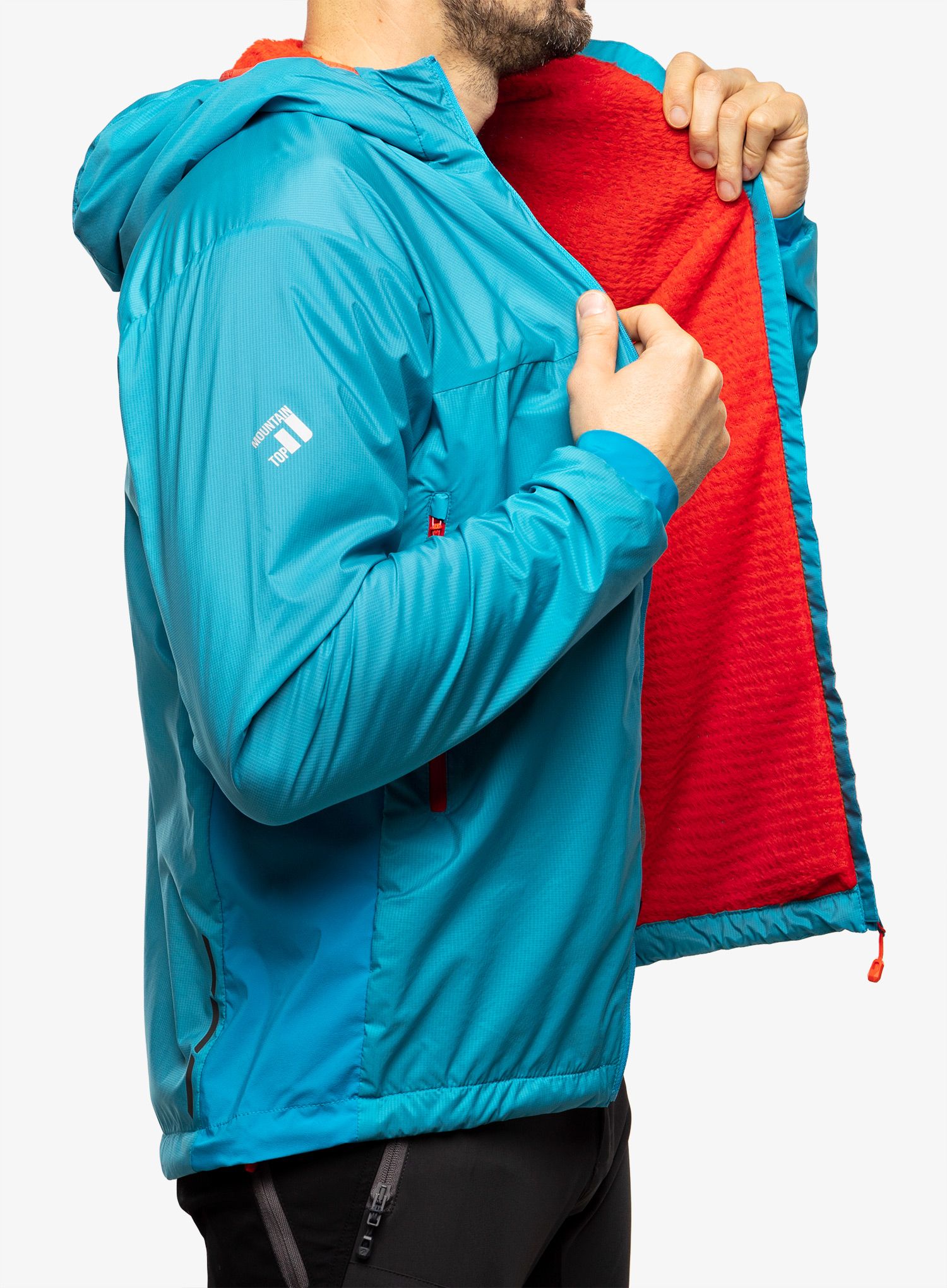 Jakna s postavom Direct Alpine Alpha Jacket ocean brick
