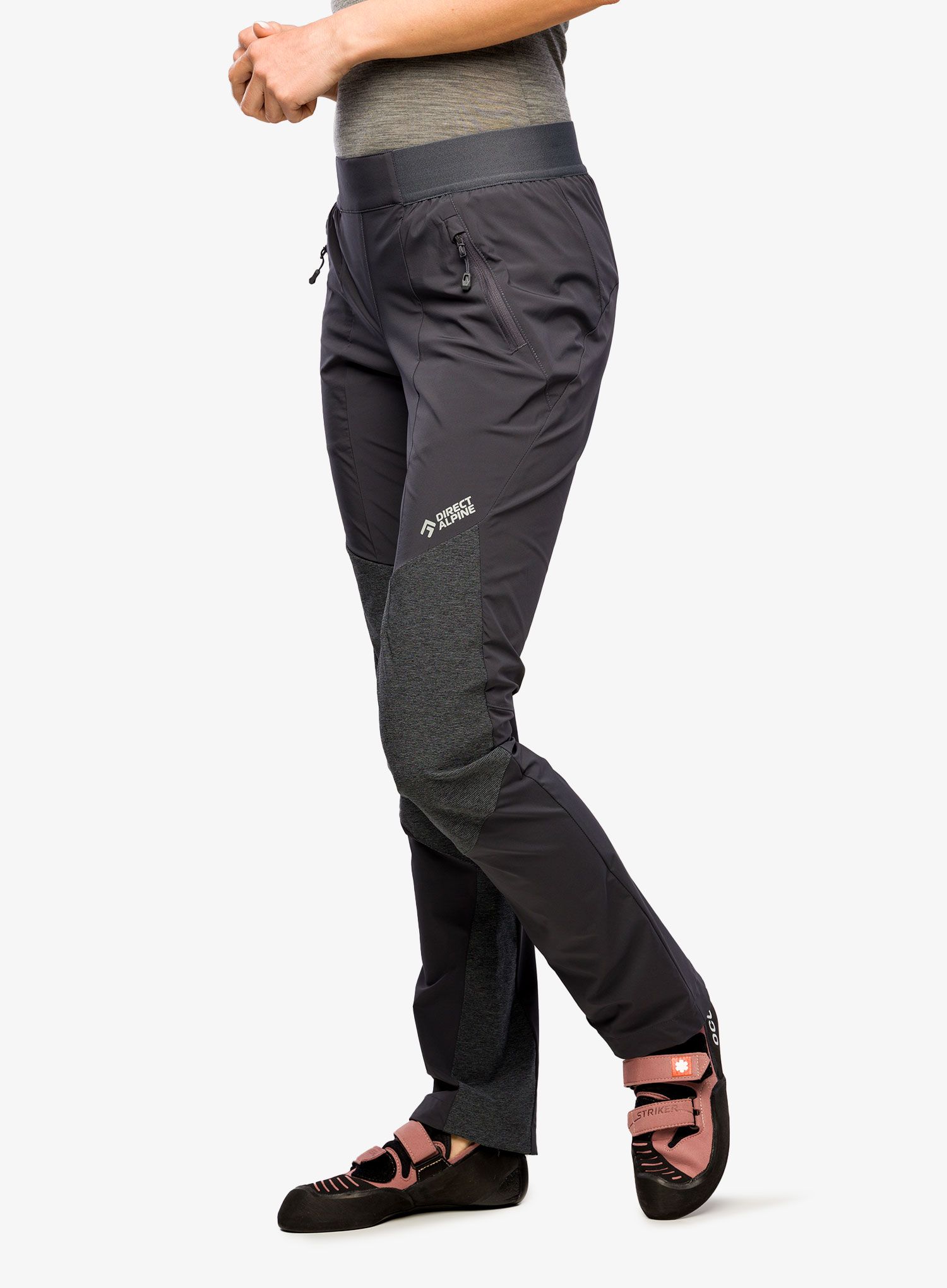 Ženske penjačke hlače Direct Alpine Cervino Lady - anthracite