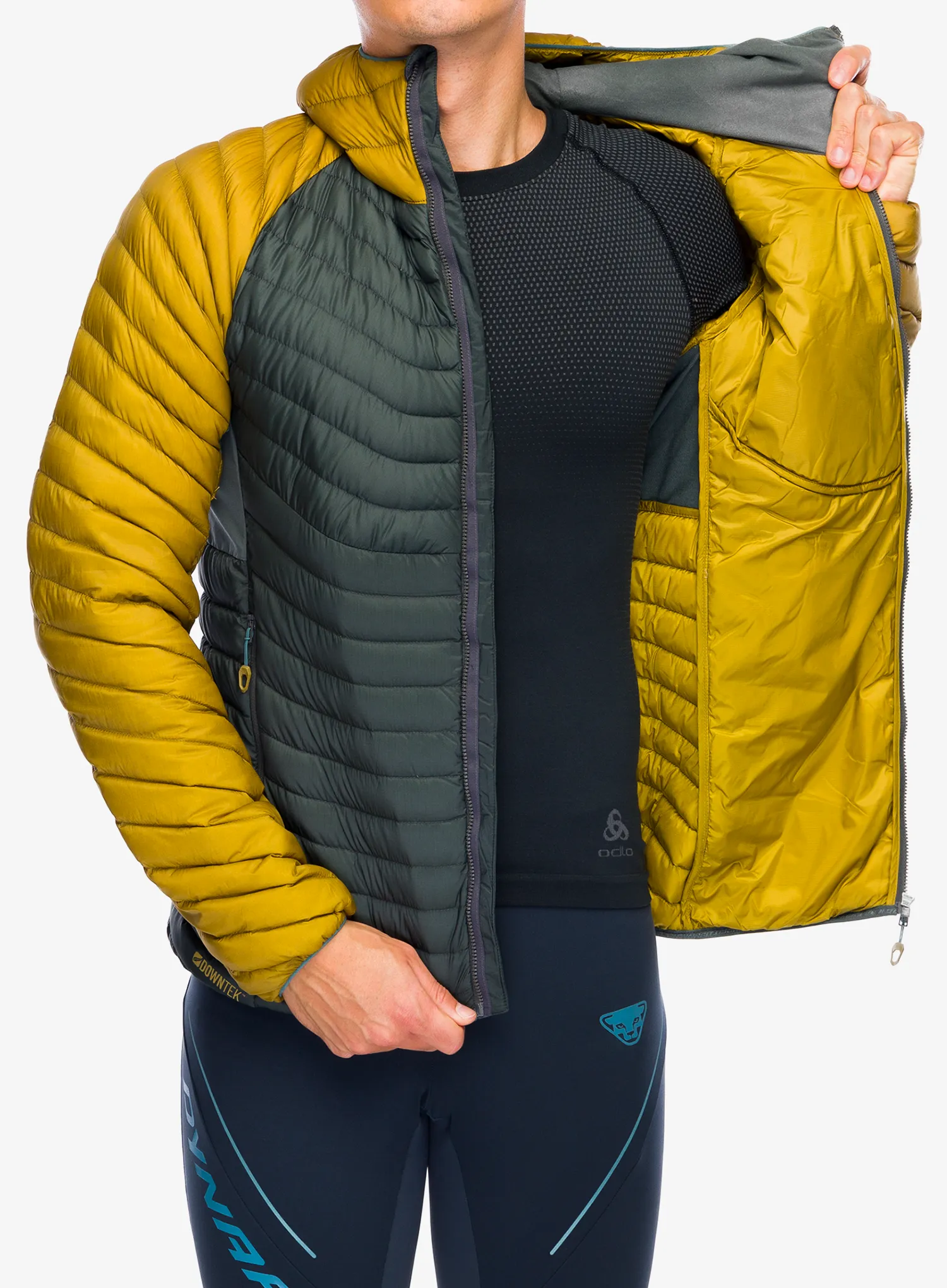 Pernata jakna Dynafit Radical Down Hooded Jacket - relic