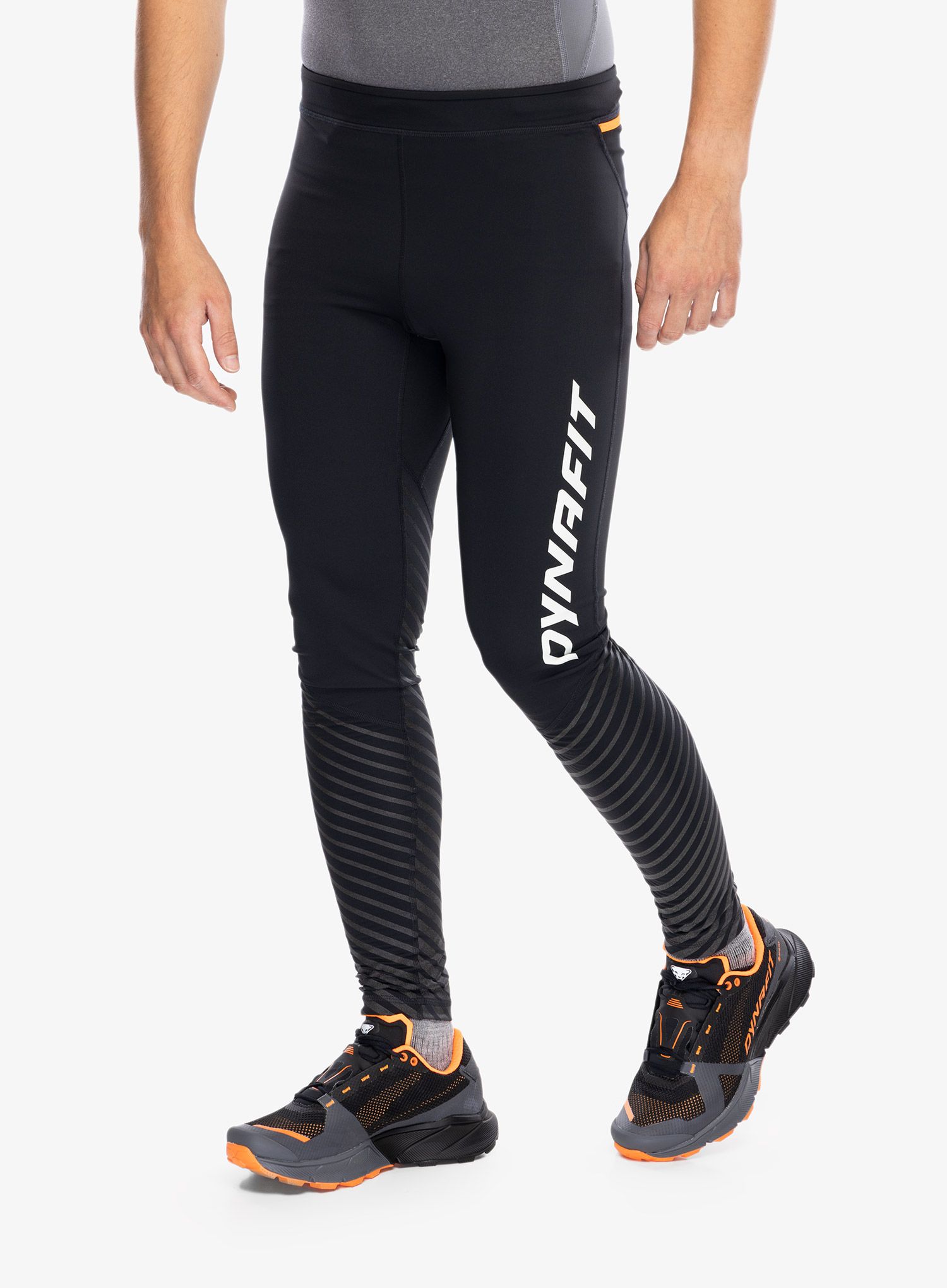 Tajice za trčanje Dynafit Reflective Tights - black out