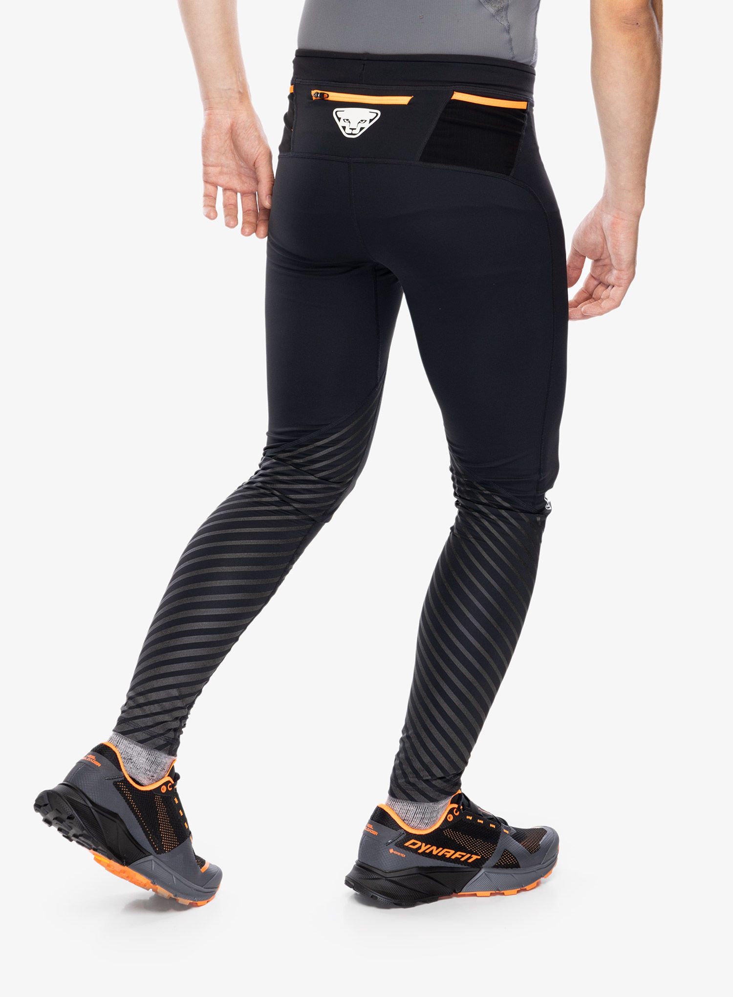 Tajice za trčanje Dynafit Reflective Tights - black out